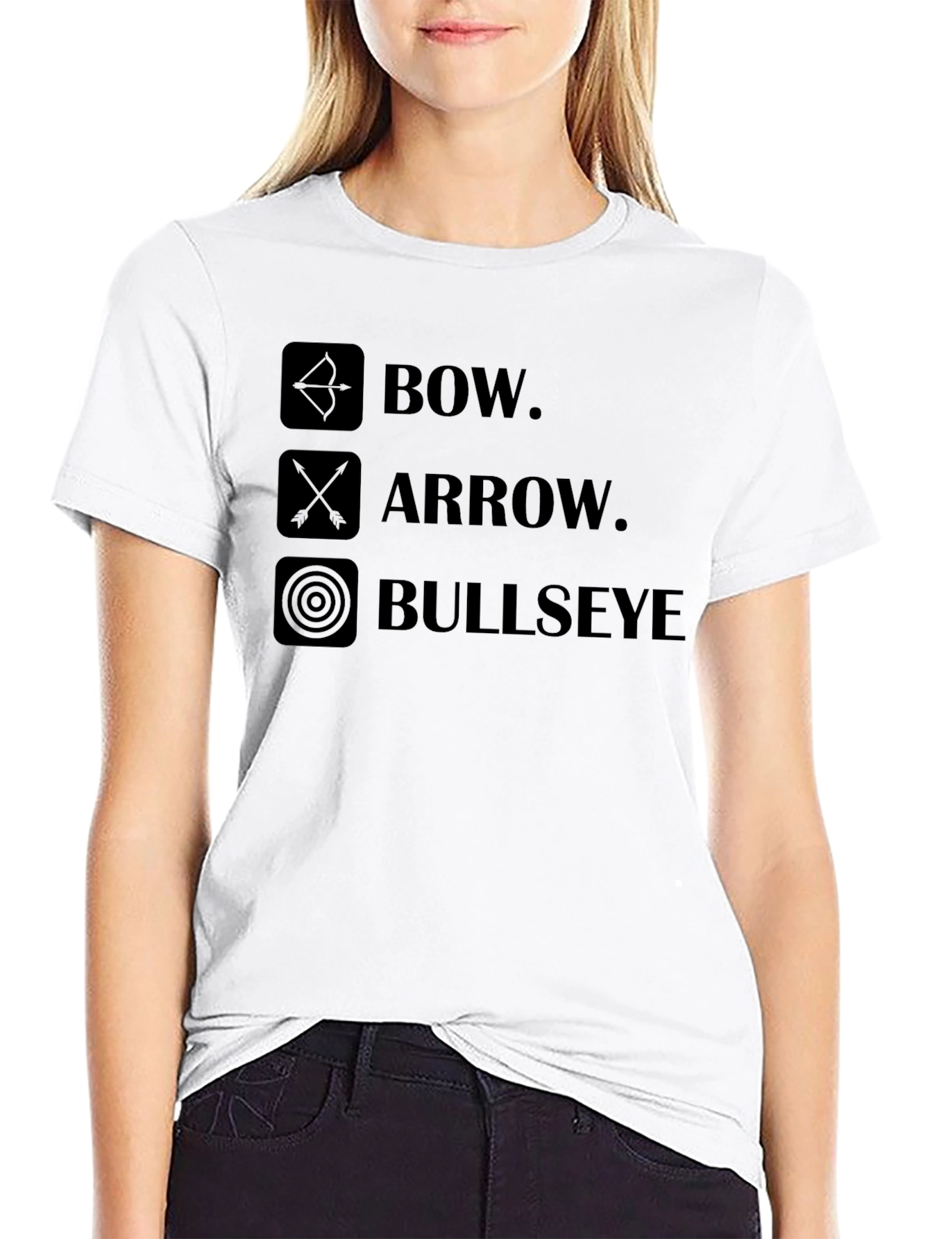 Archery Bow Arrow Bullseye T-Shirt