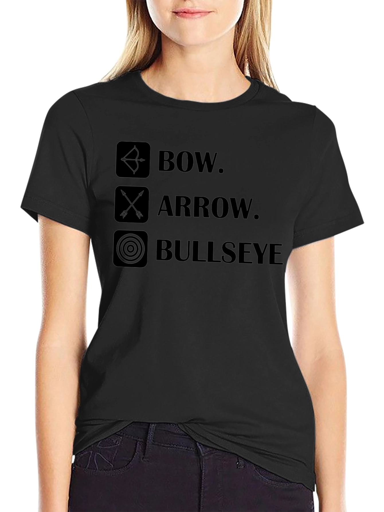 Archery Bow Arrow Bullseye T-Shirt