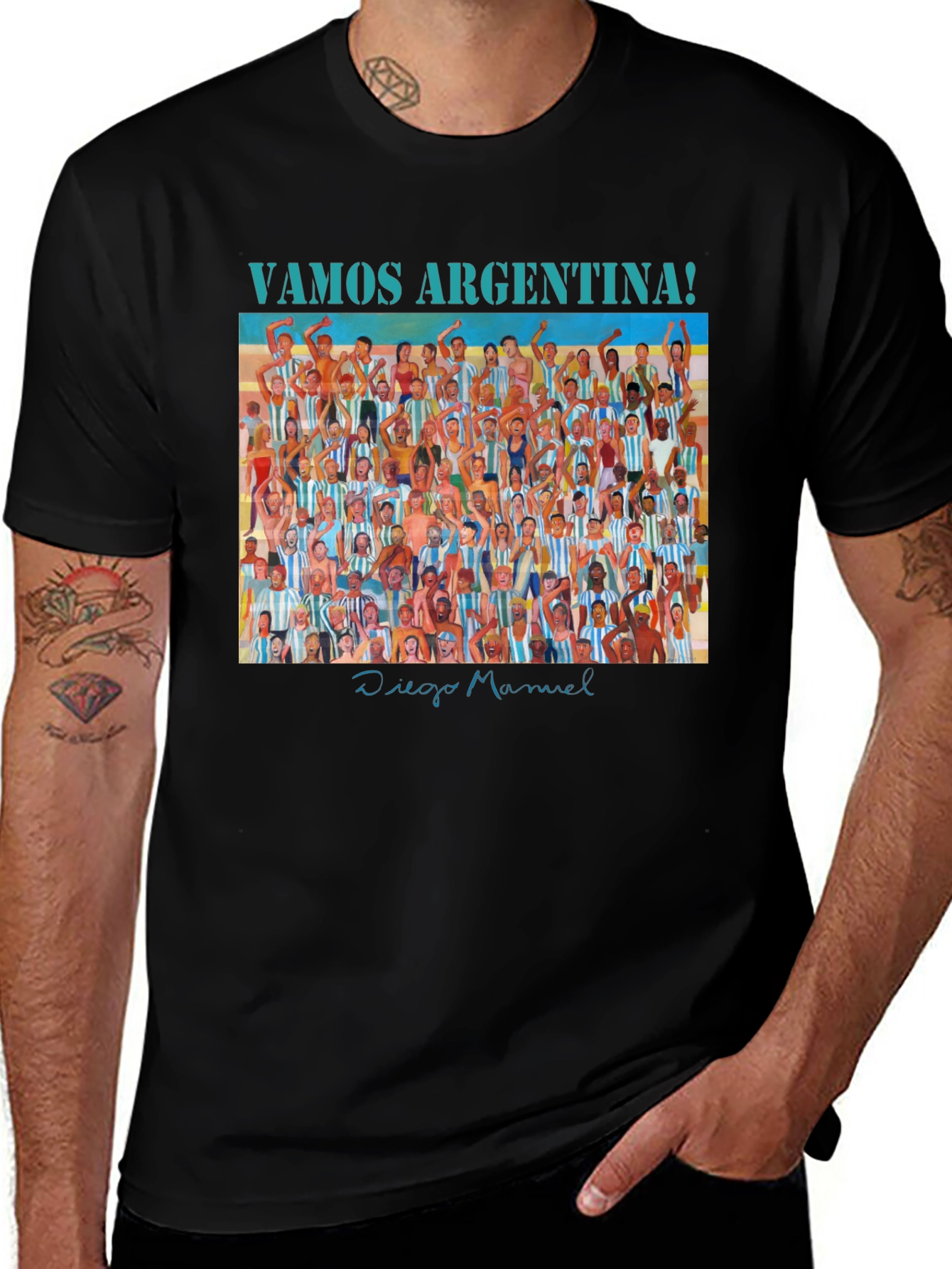 Vamos Argentina T-Shirt - Soccer Fan Tee