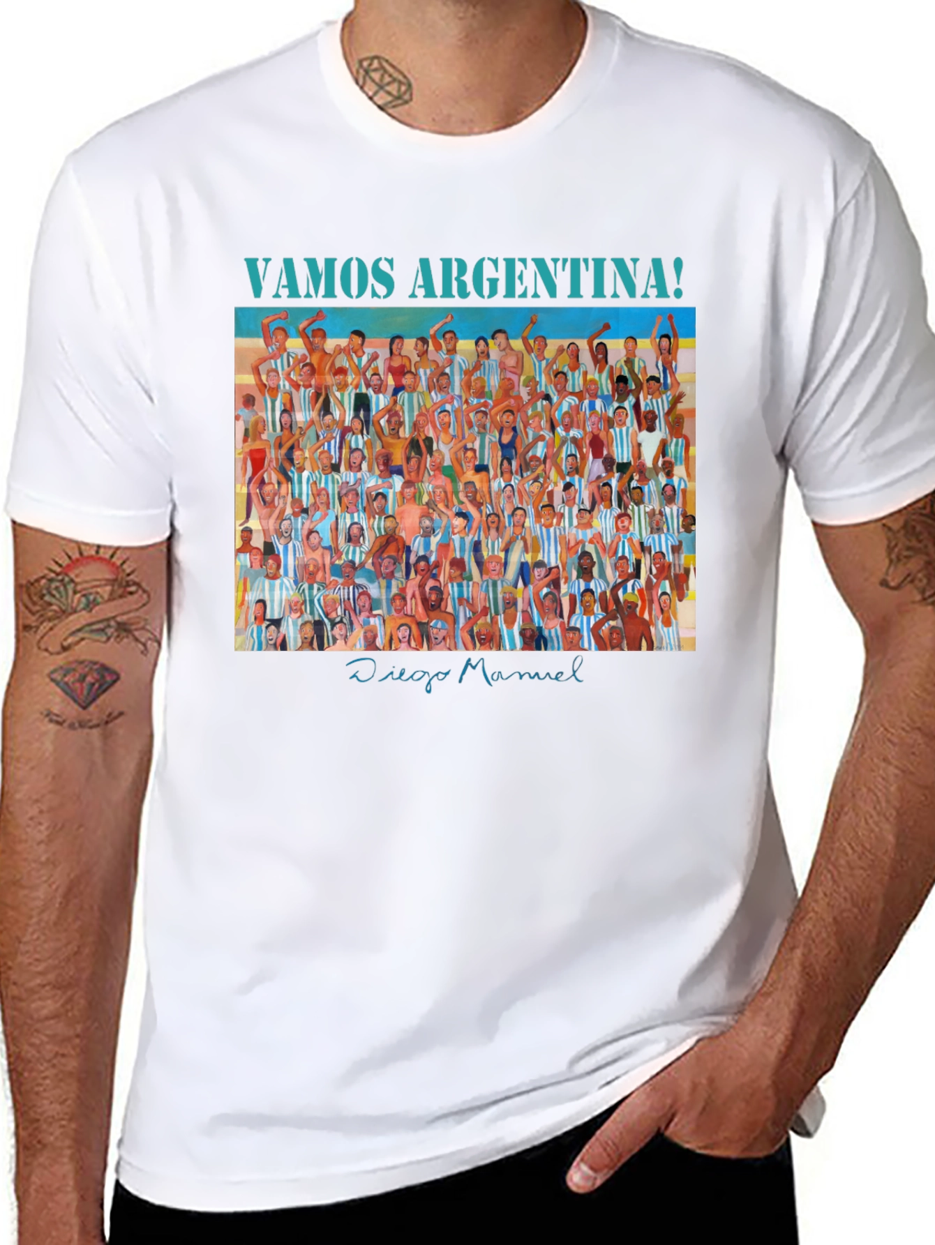 Vamos Argentina T-Shirt - Soccer Fan Tee