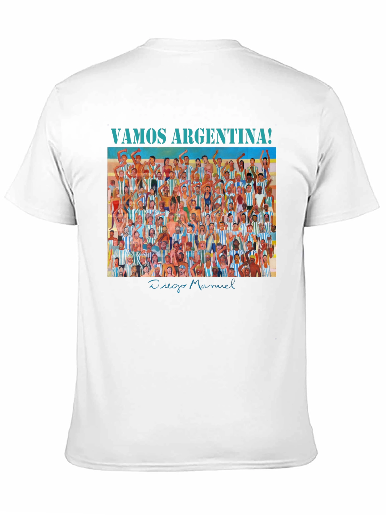 Vamos Argentina T-Shirt - Soccer Fan Tee