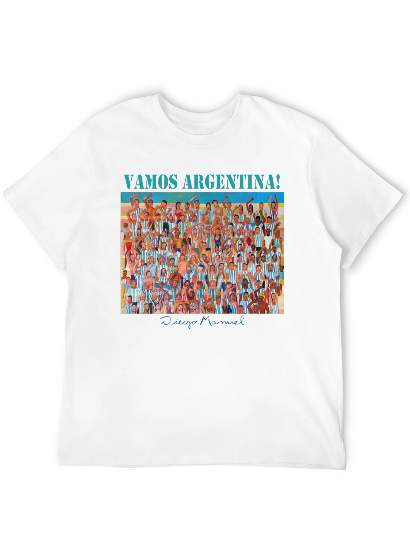 Vamos Argentina T-Shirt - Soccer Fan Tee