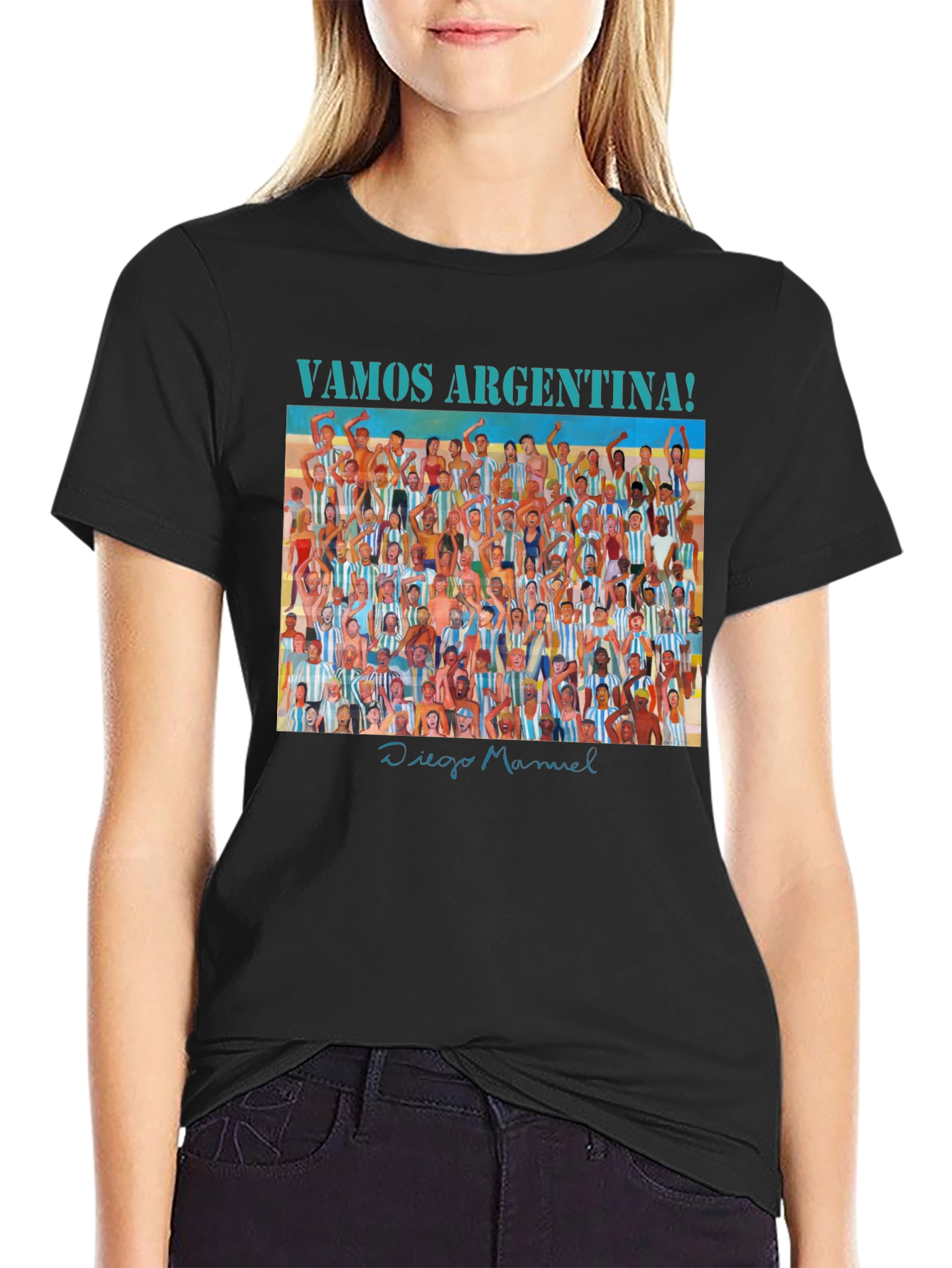 Vamos Argentina T-Shirt - Soccer Fan Tee