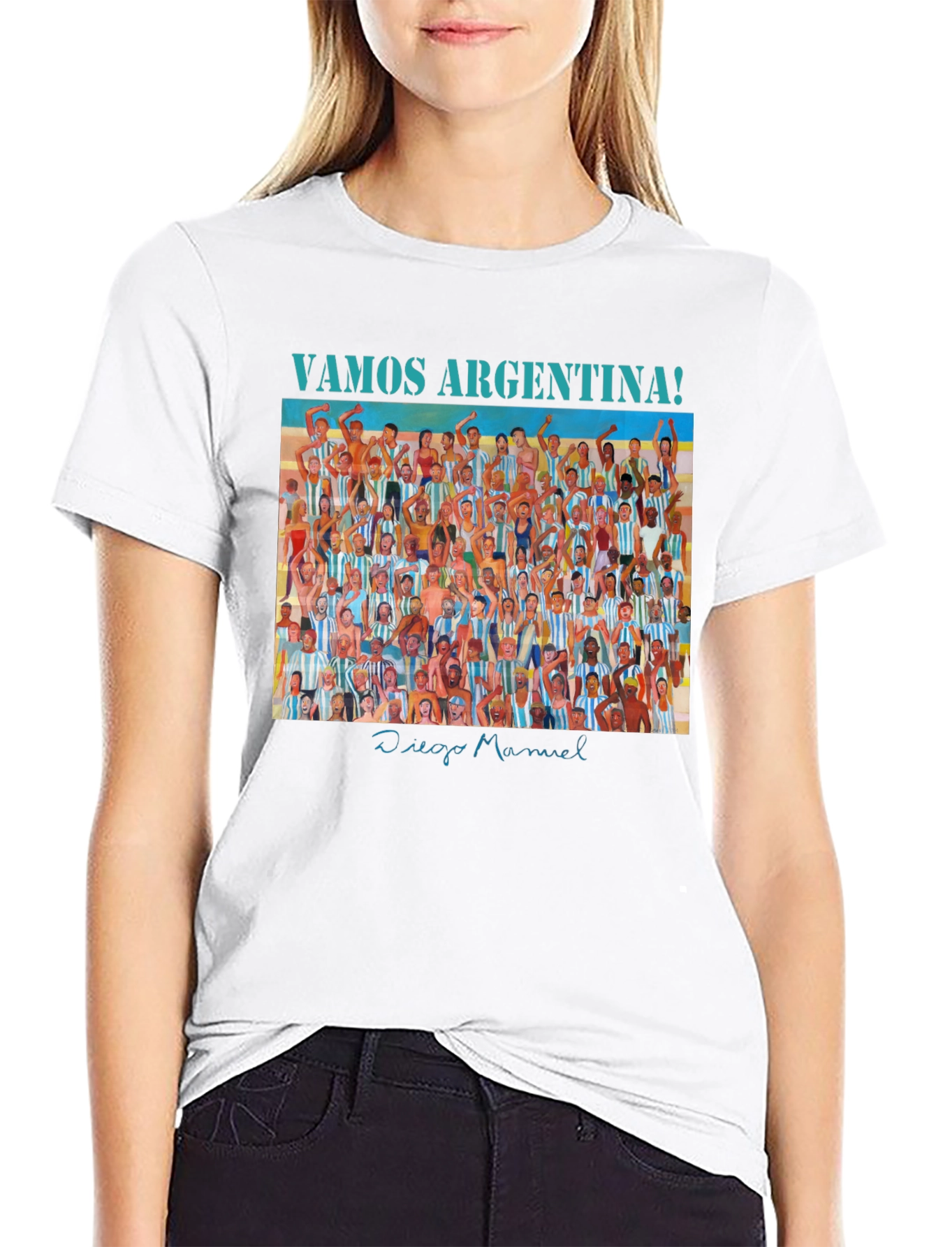 Vamos Argentina T-Shirt - Soccer Fan Tee