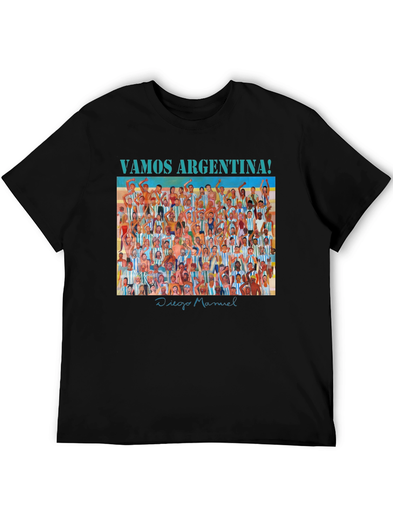 Vamos Argentina T-Shirt - Soccer Fan Tee