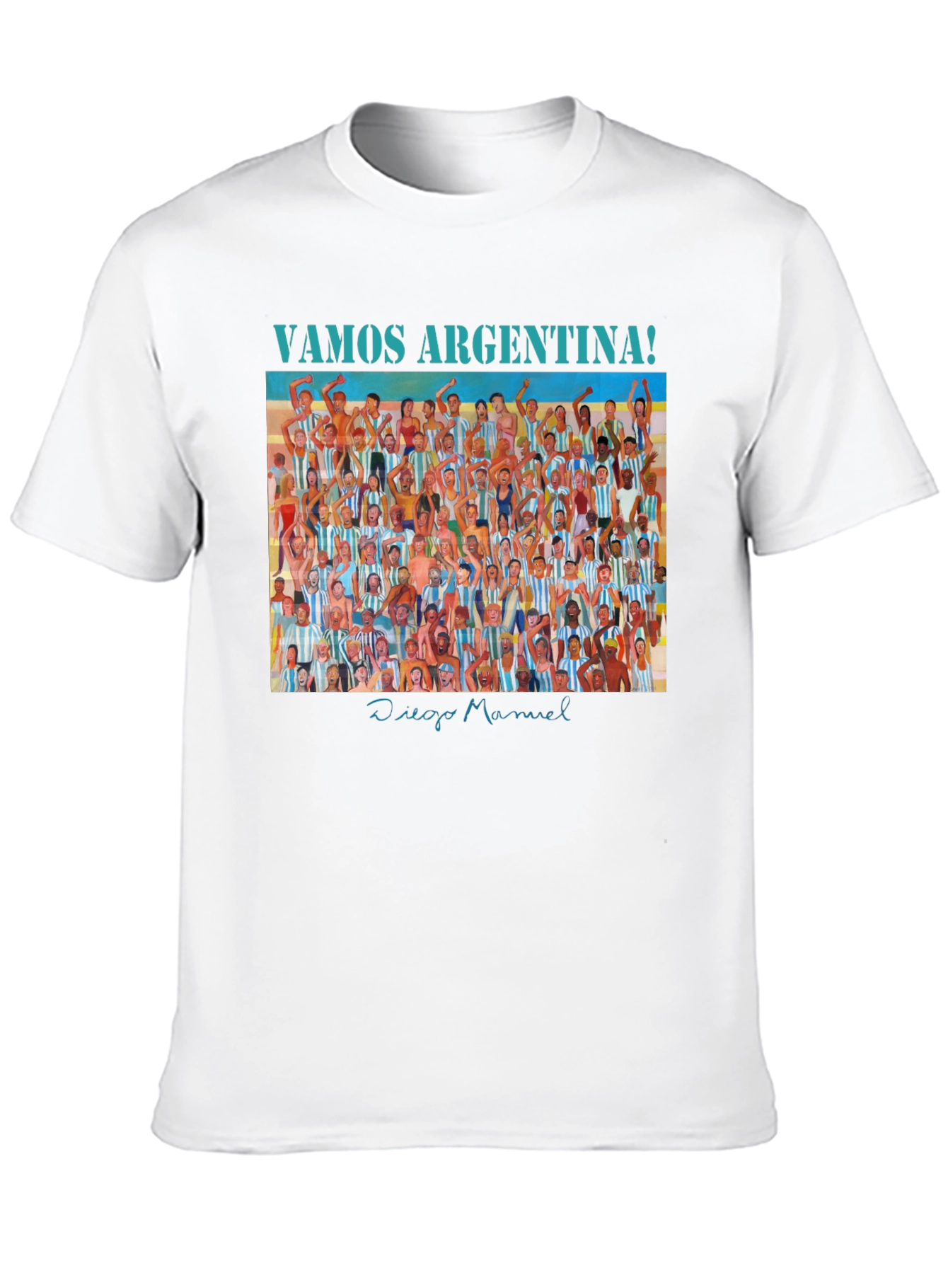 Vamos Argentina T-Shirt - Soccer Fan Tee