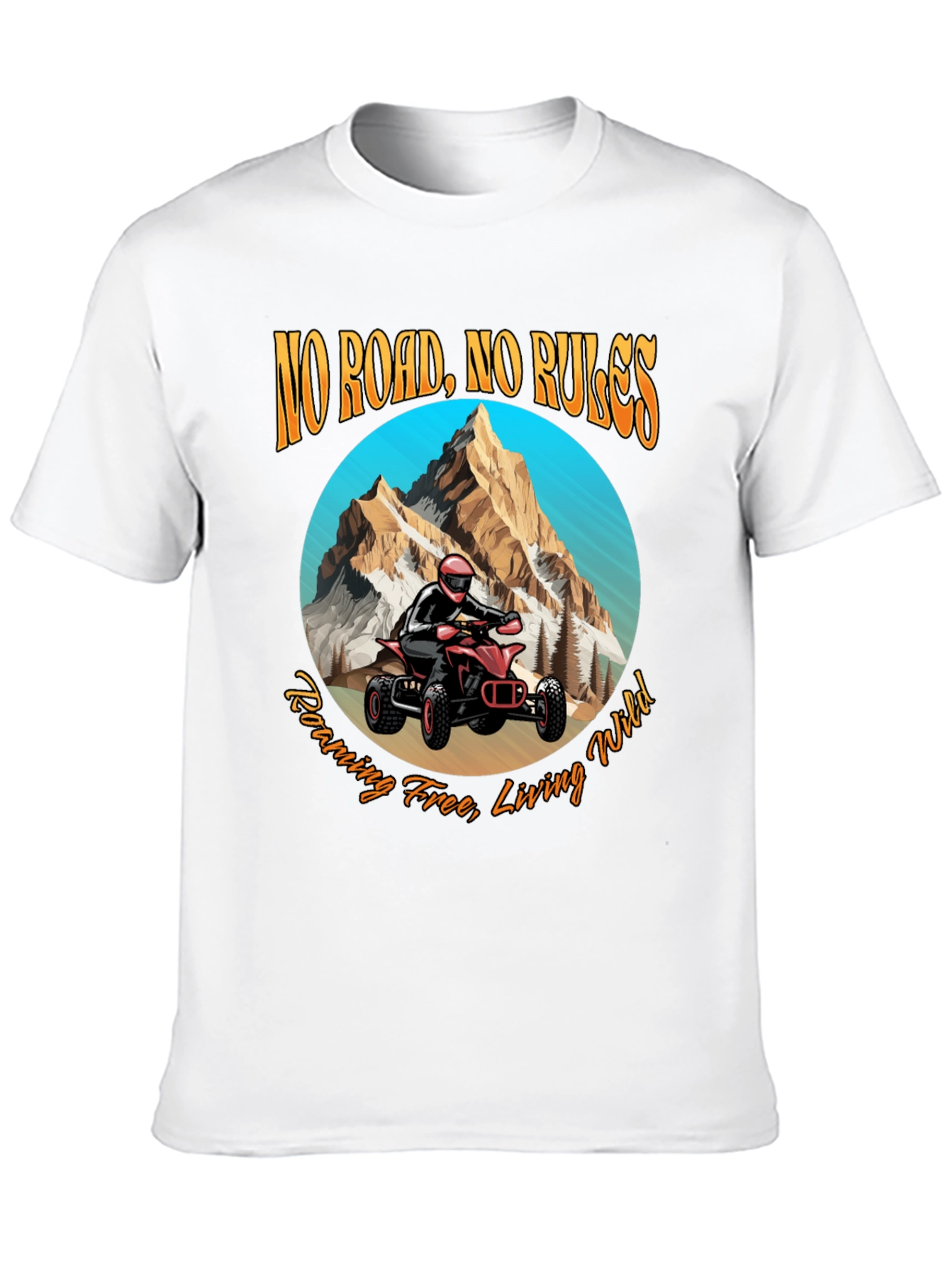 No Road No Rules ATV T-Shirt