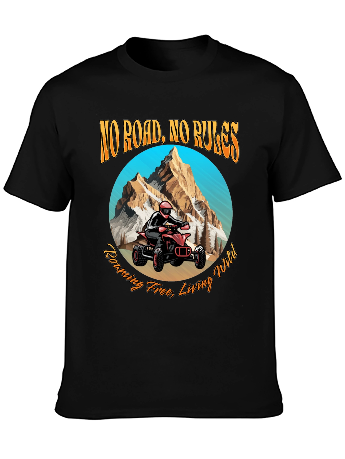 No Road No Rules ATV T-Shirt