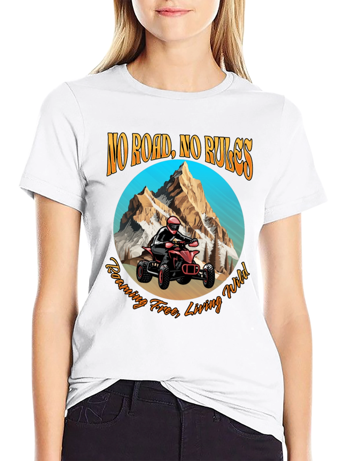 No Road No Rules ATV T-Shirt