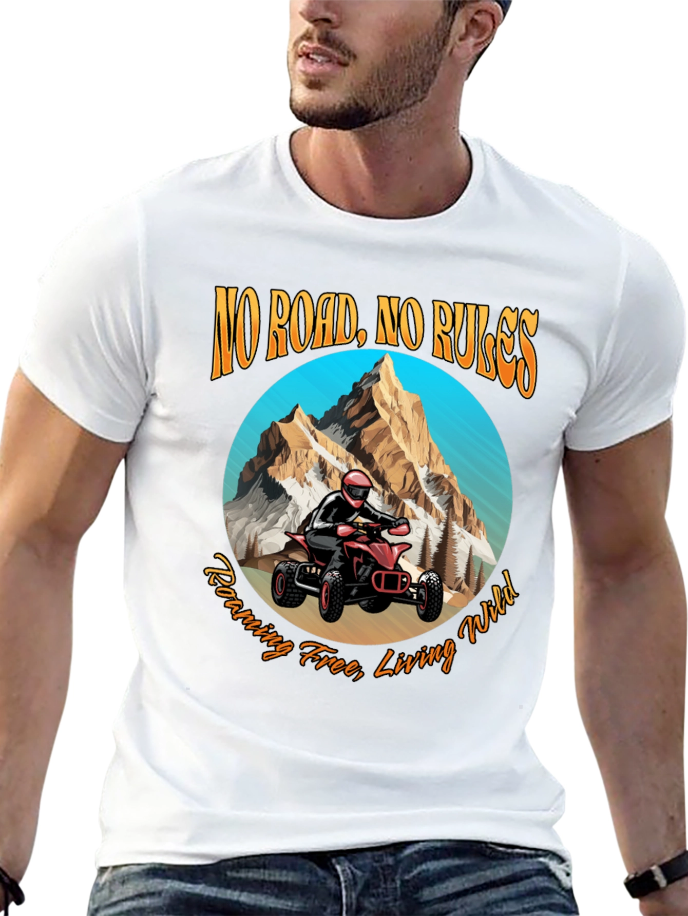 No Road No Rules ATV T-Shirt
