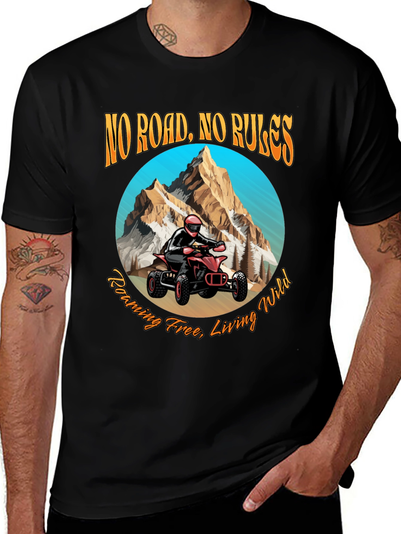 No Road No Rules ATV T-Shirt