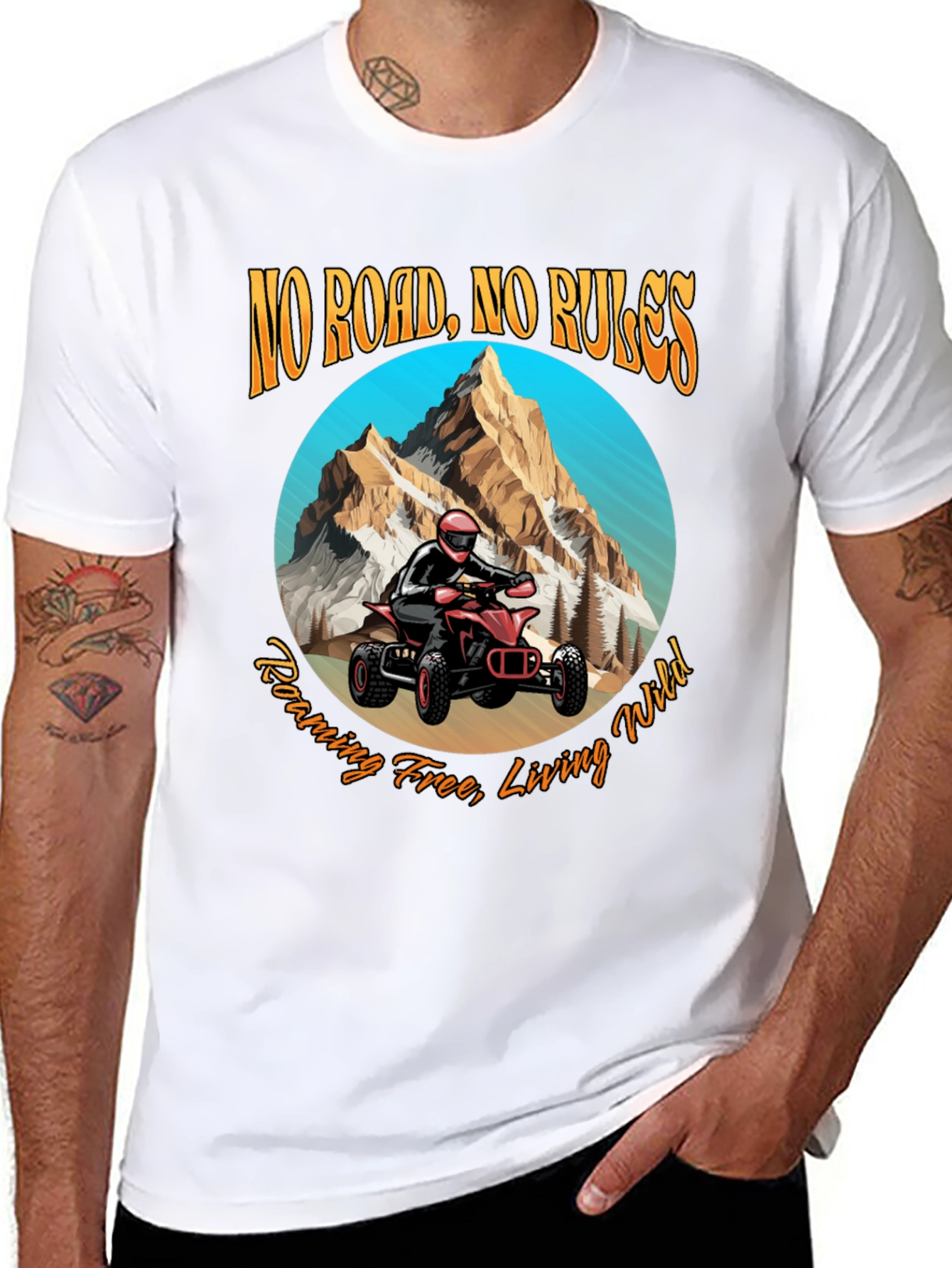 No Road No Rules ATV T-Shirt