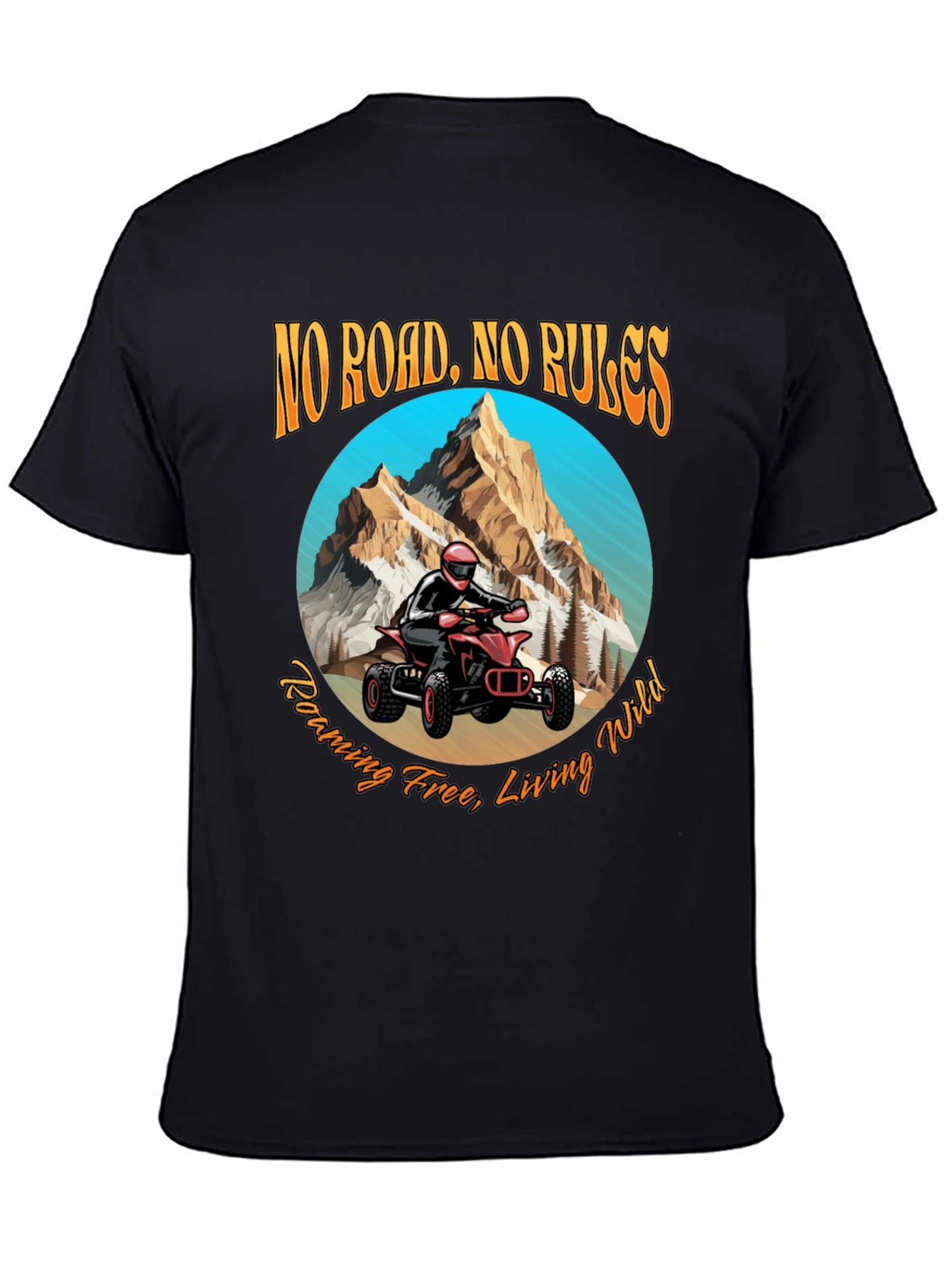 No Road No Rules ATV T-Shirt