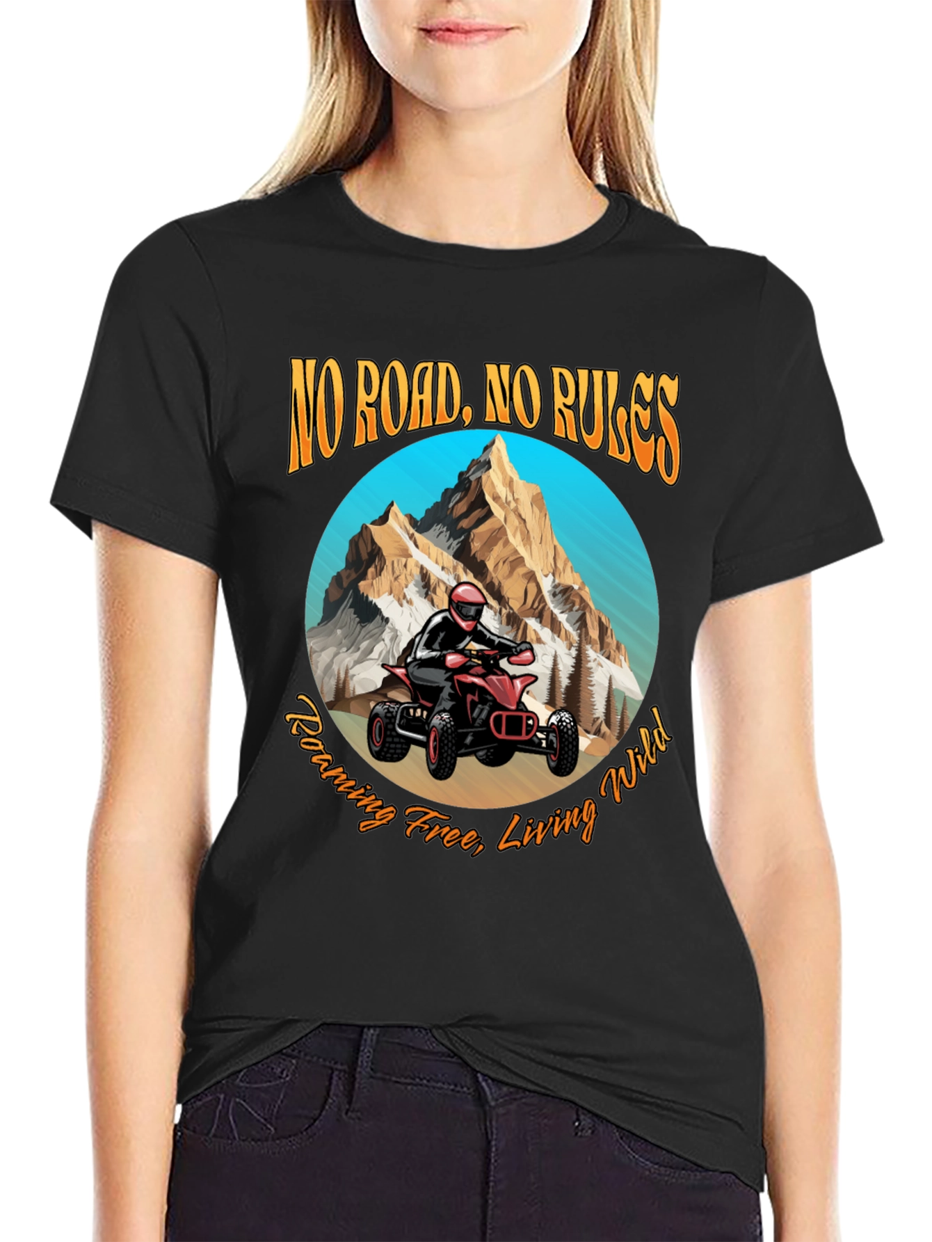 No Road No Rules ATV T-Shirt