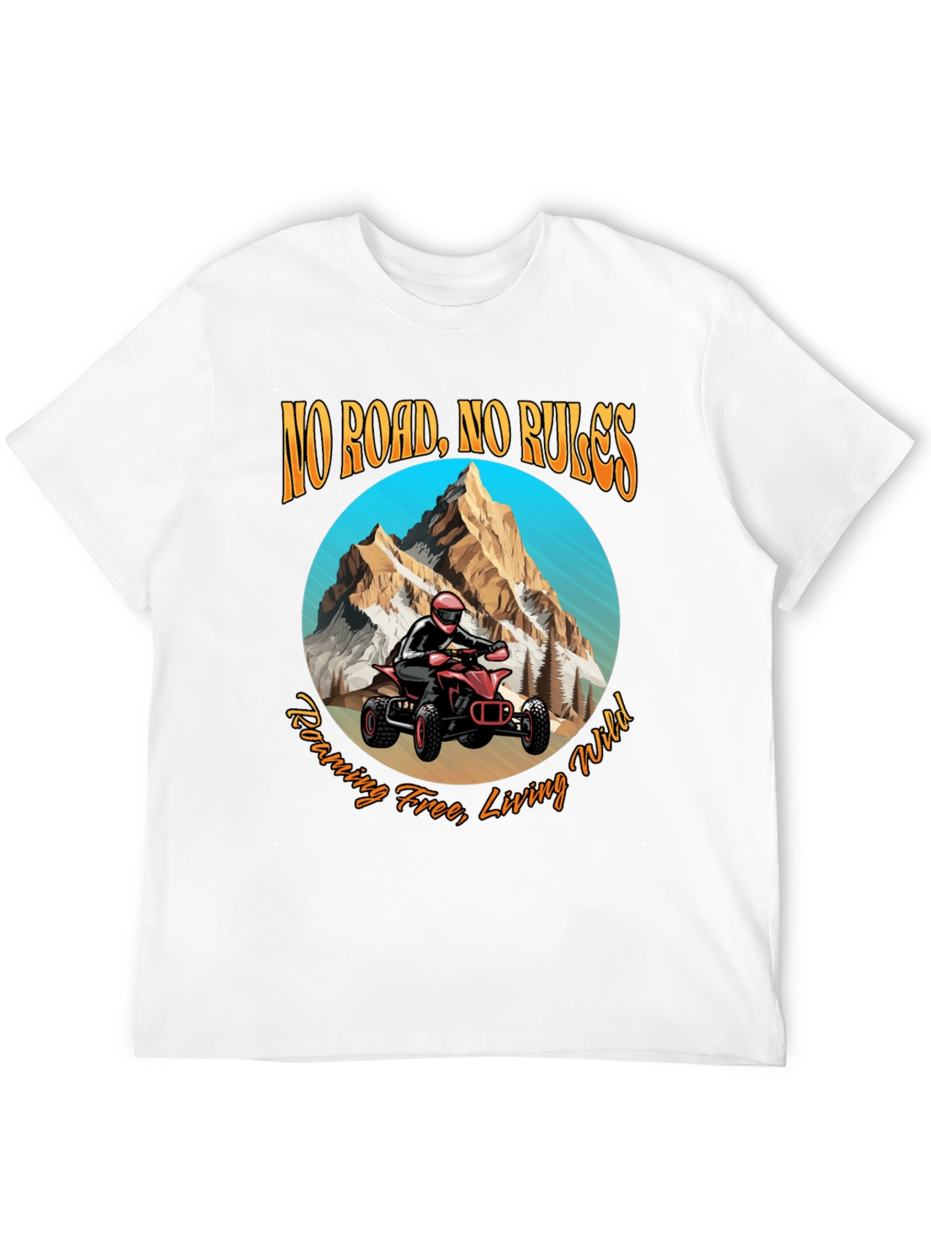 No Road No Rules ATV T-Shirt