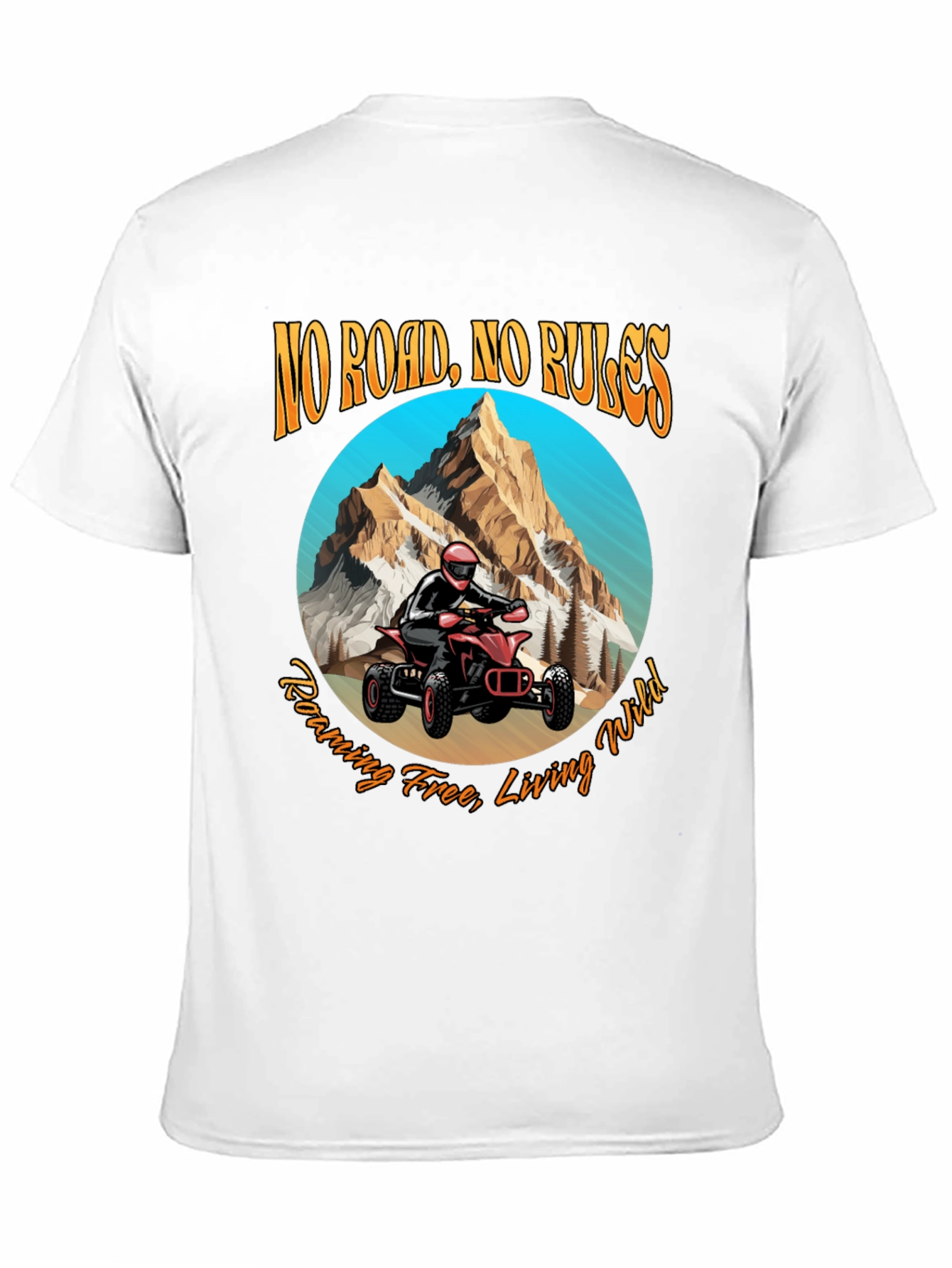 No Road No Rules ATV T-Shirt