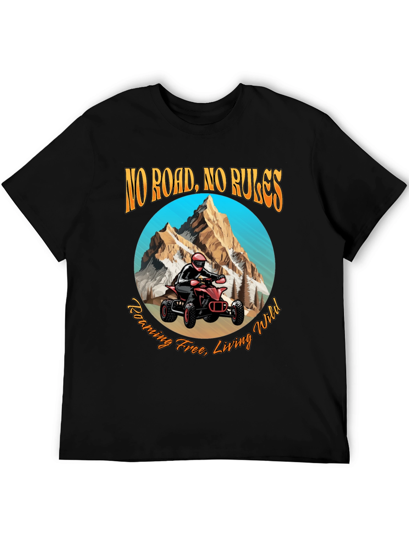 No Road No Rules ATV T-Shirt