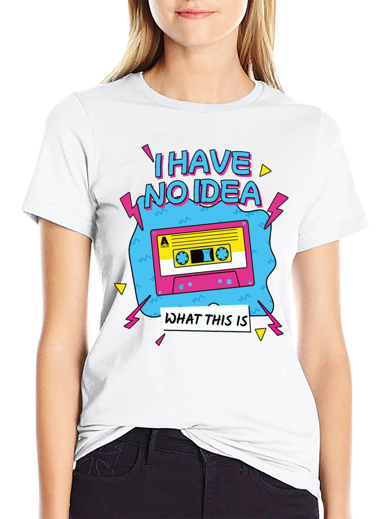 Retro I Have No Idea Cassette T-Shirt