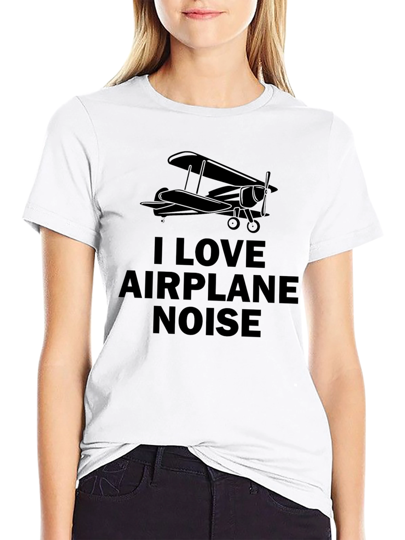 Airplane Noise T-Shirt - Aviation Enthusiast Tee