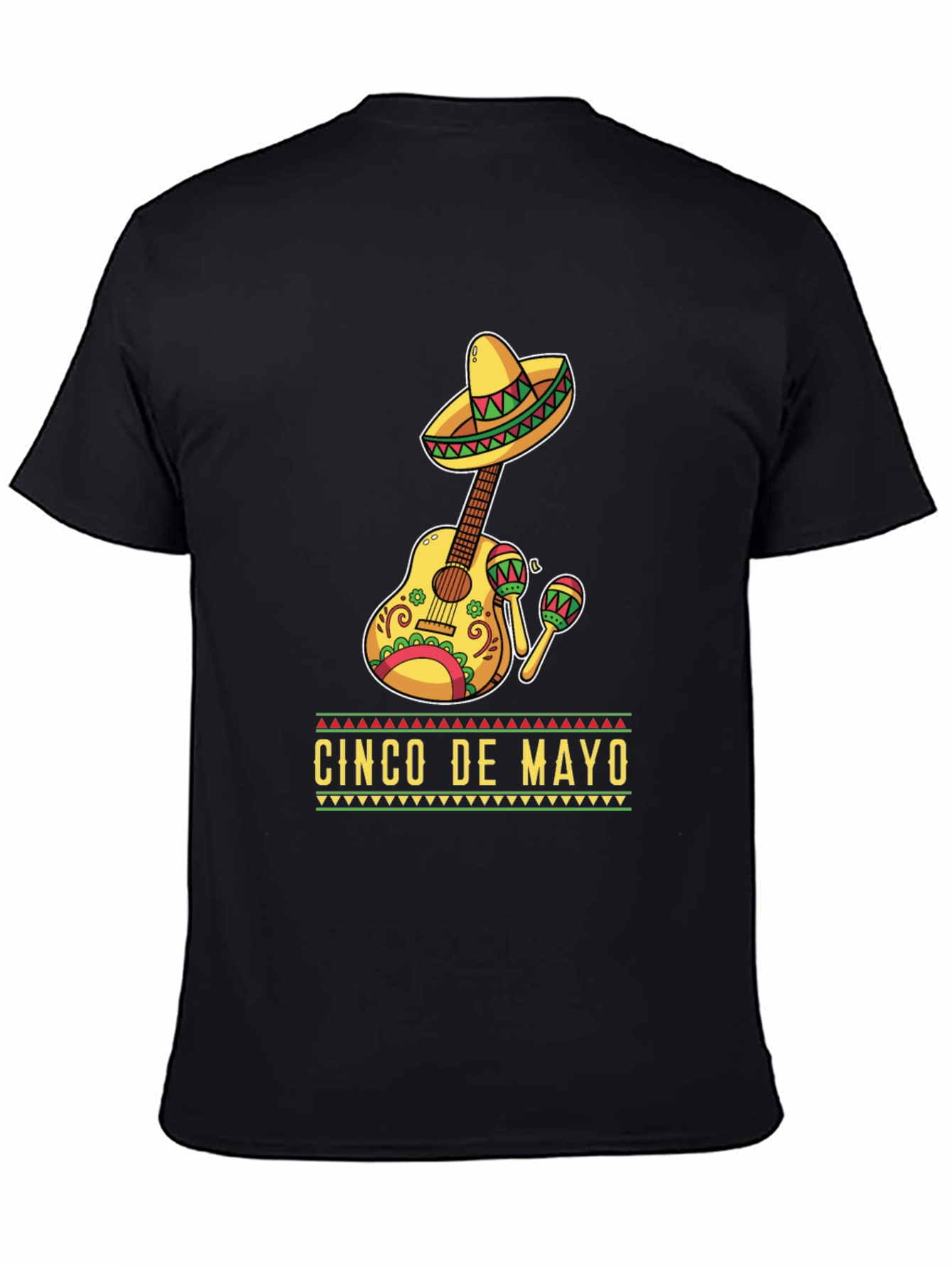 Cinco De Mayo Guitar T-Shirt