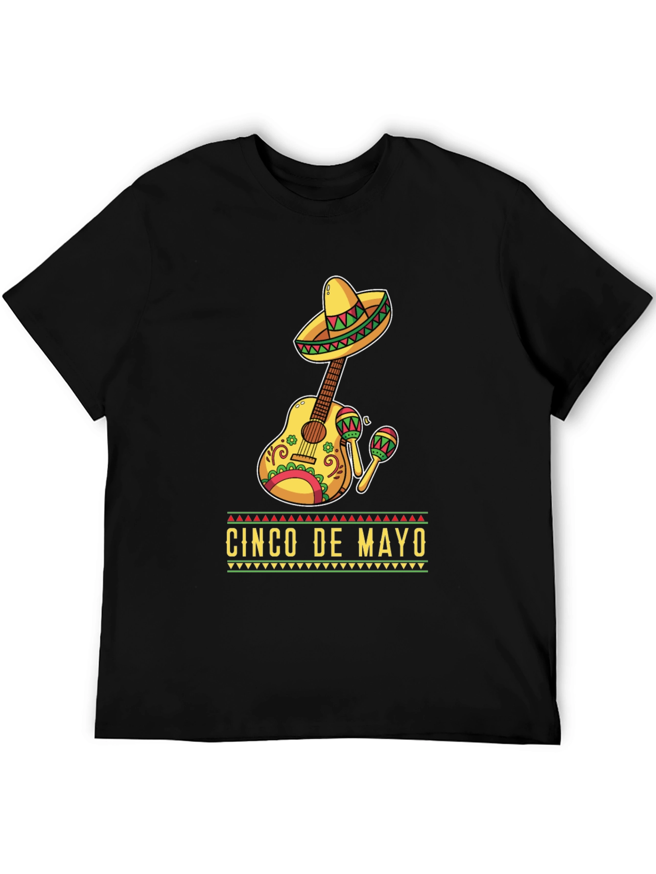 Cinco De Mayo Guitar T-Shirt