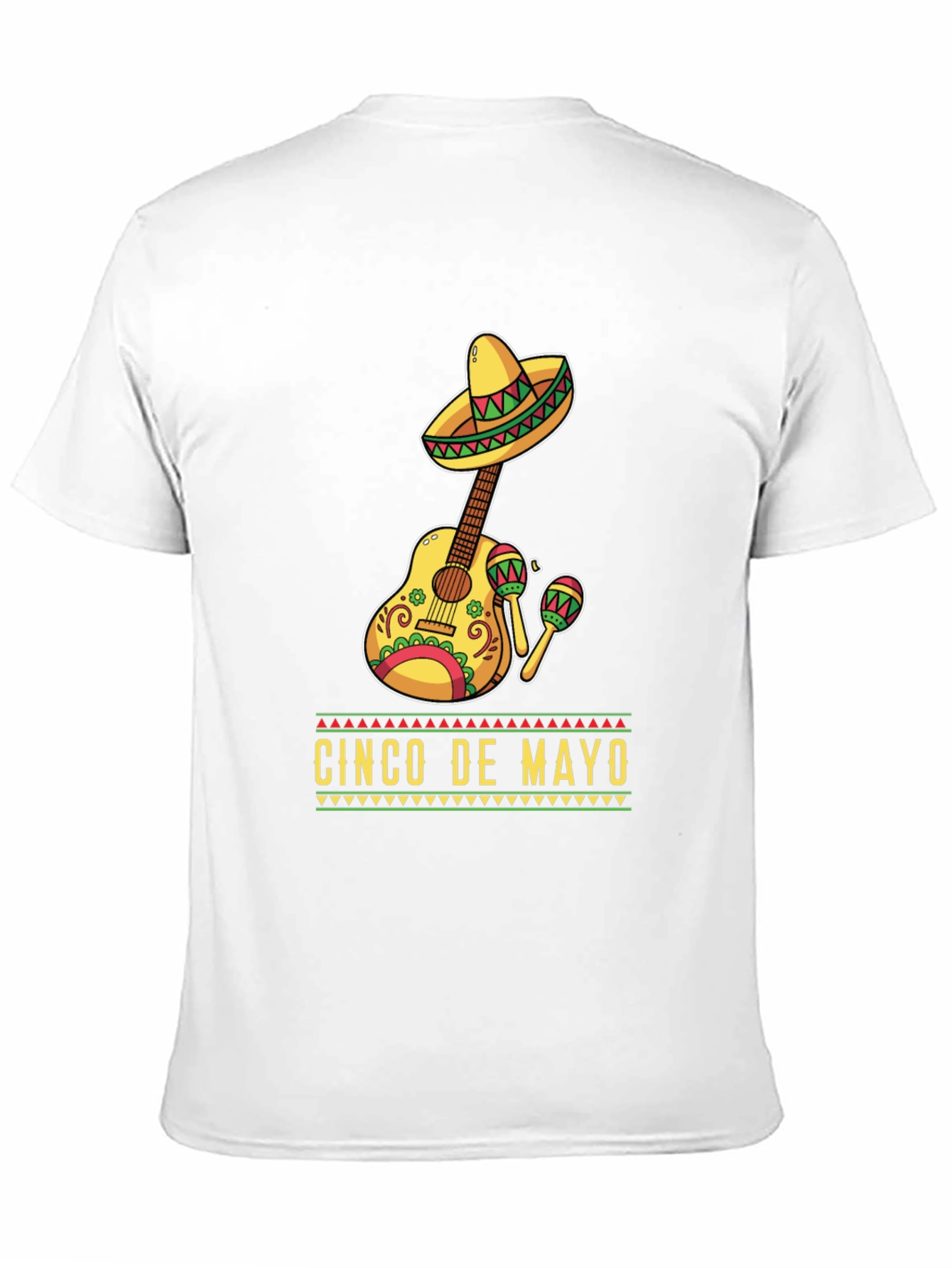 Cinco De Mayo Guitar T-Shirt