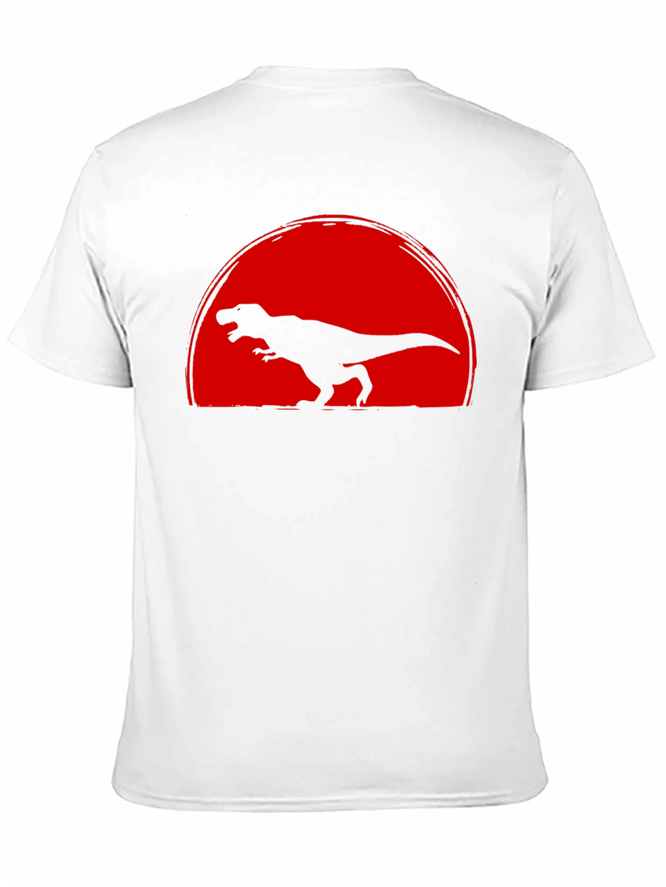 Dinosaur Sunset Graphic T-Shirt