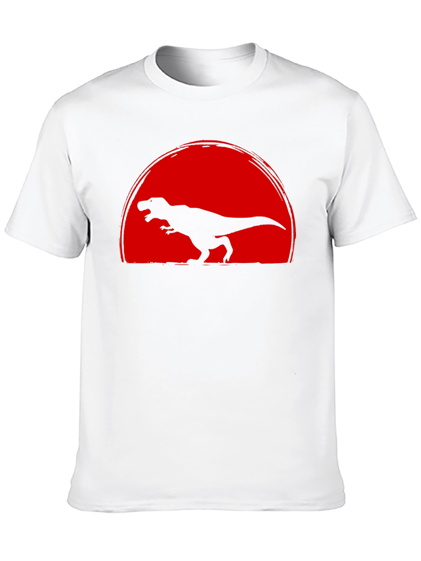 Dinosaur Sunset Graphic T-Shirt