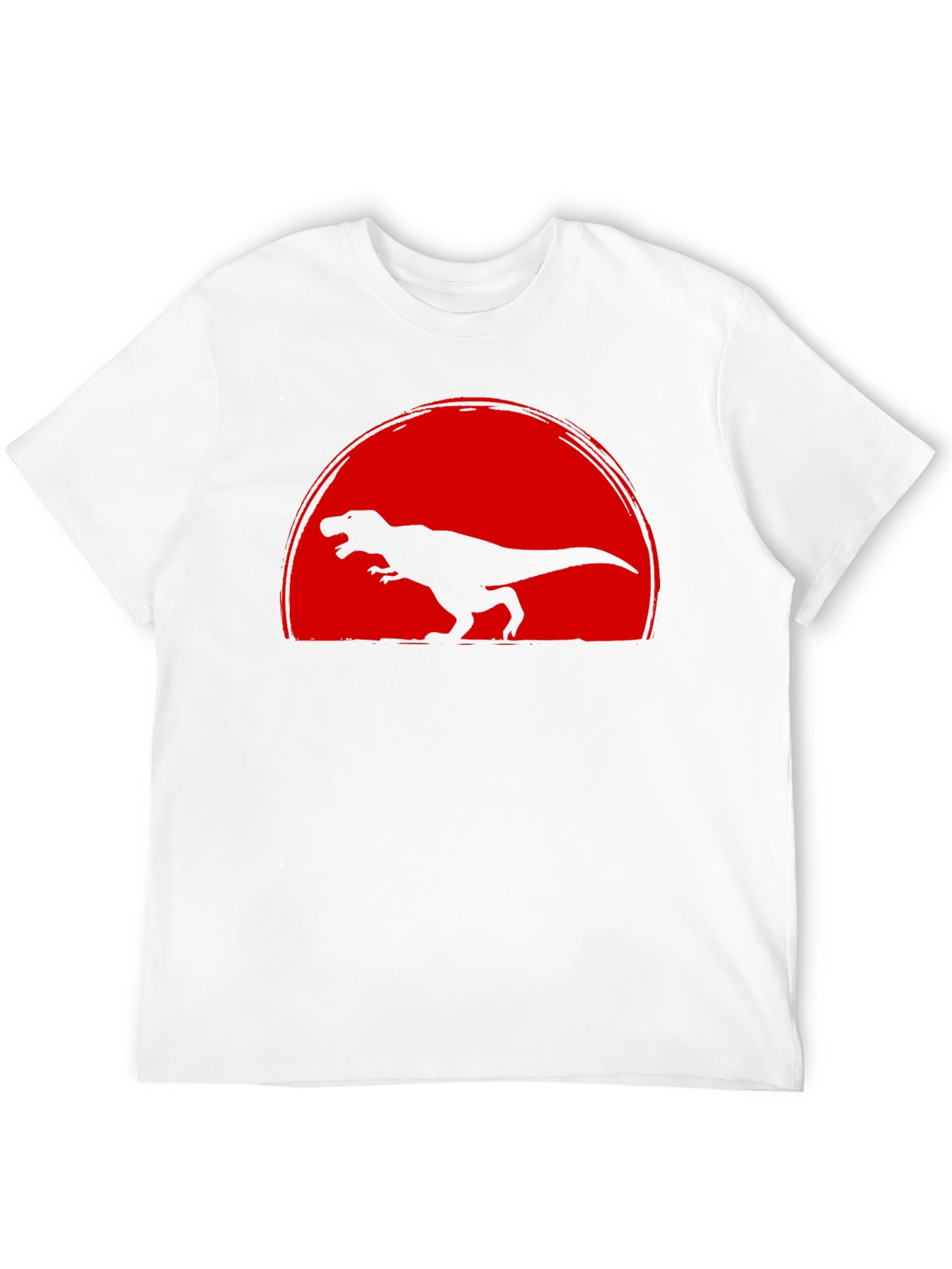 Dinosaur Sunset Graphic T-Shirt