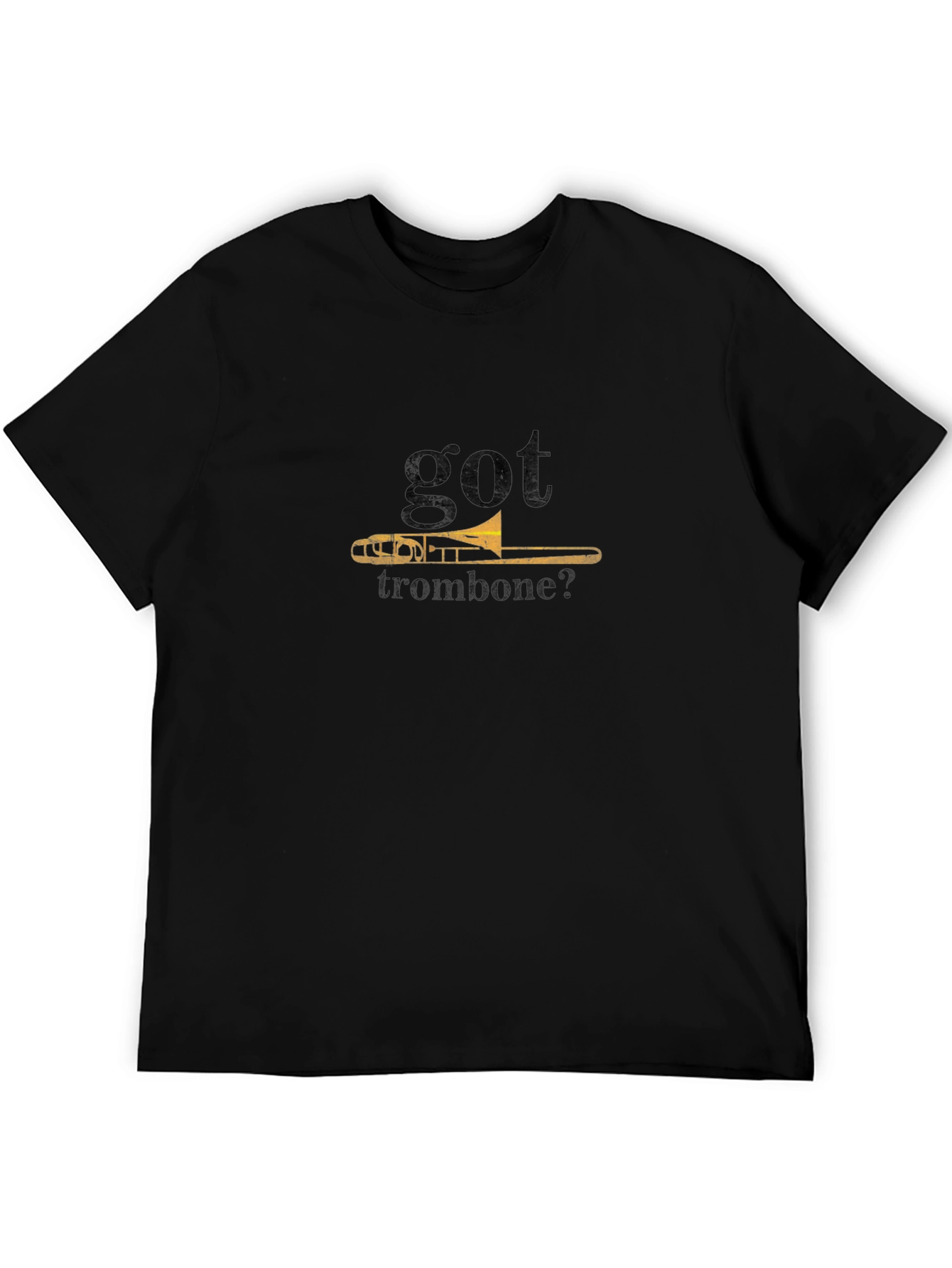 Got Trombone? Graphic Tee - Black