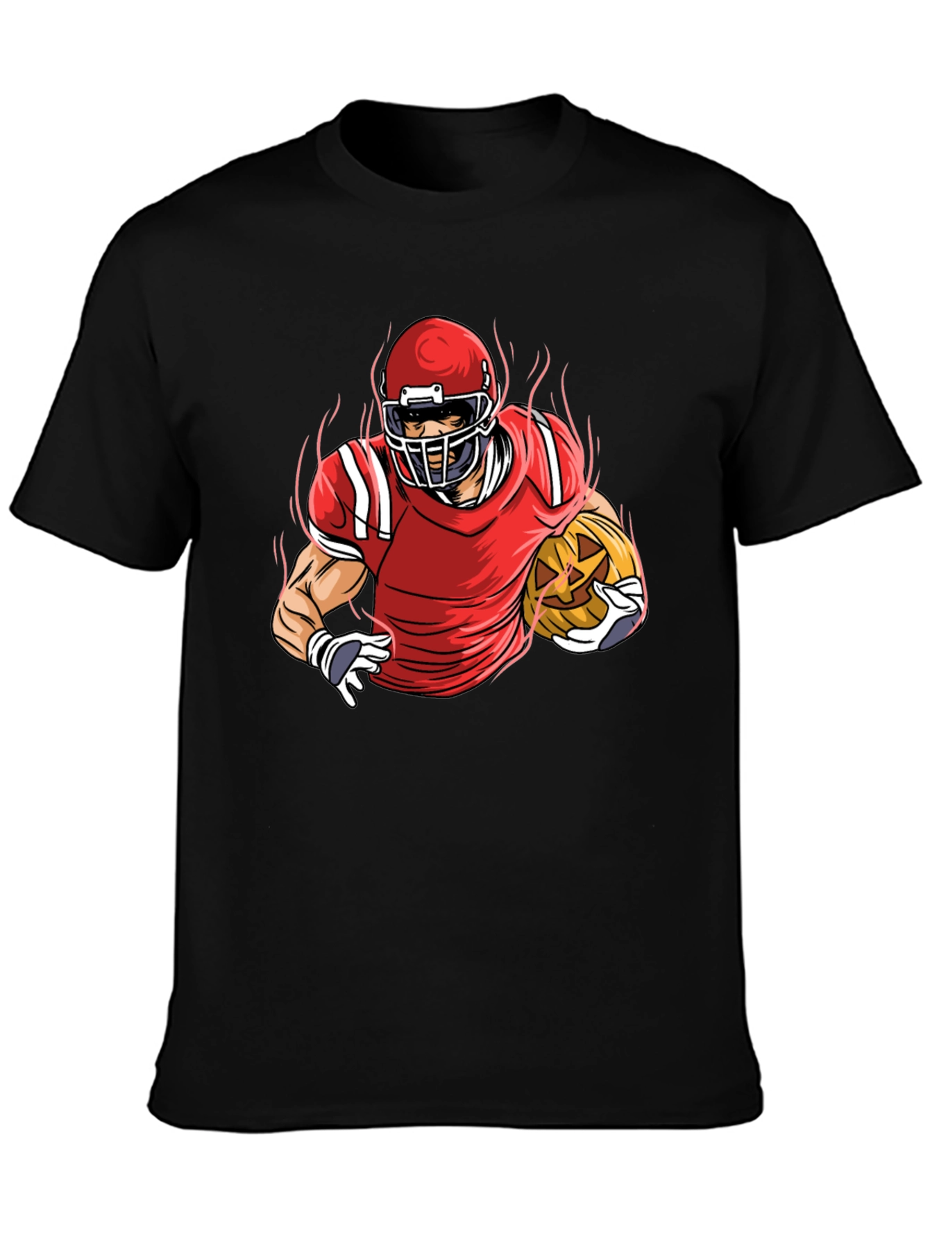 Football Pumpkin T-Shirt