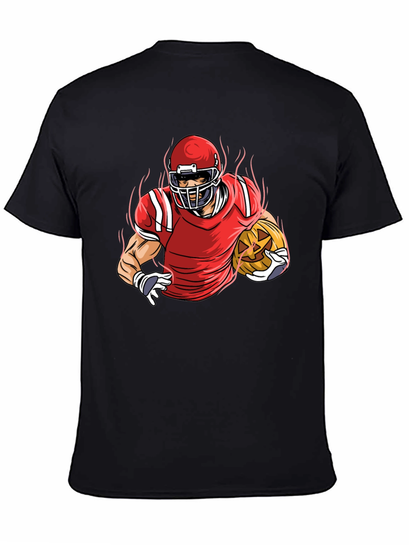 Football Pumpkin T-Shirt