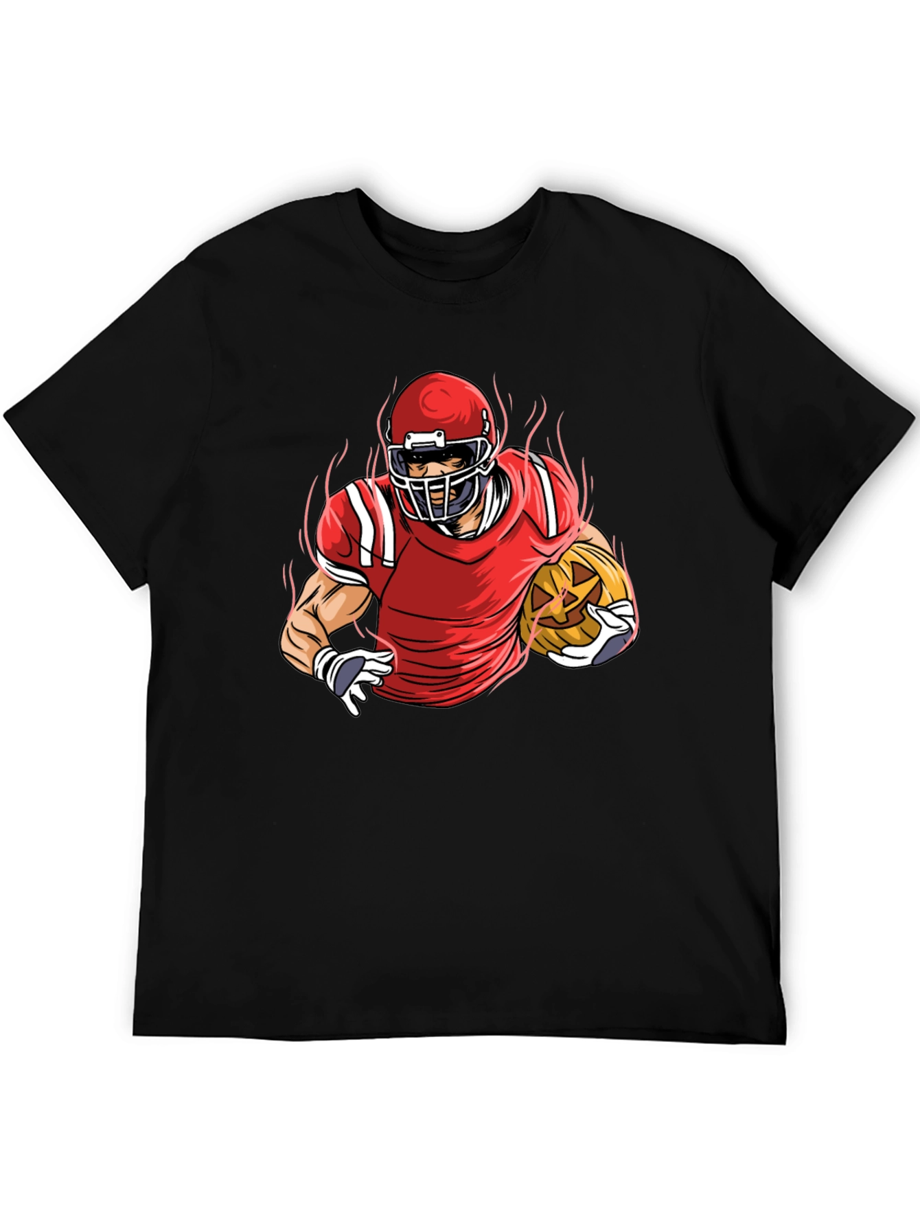 Football Pumpkin T-Shirt