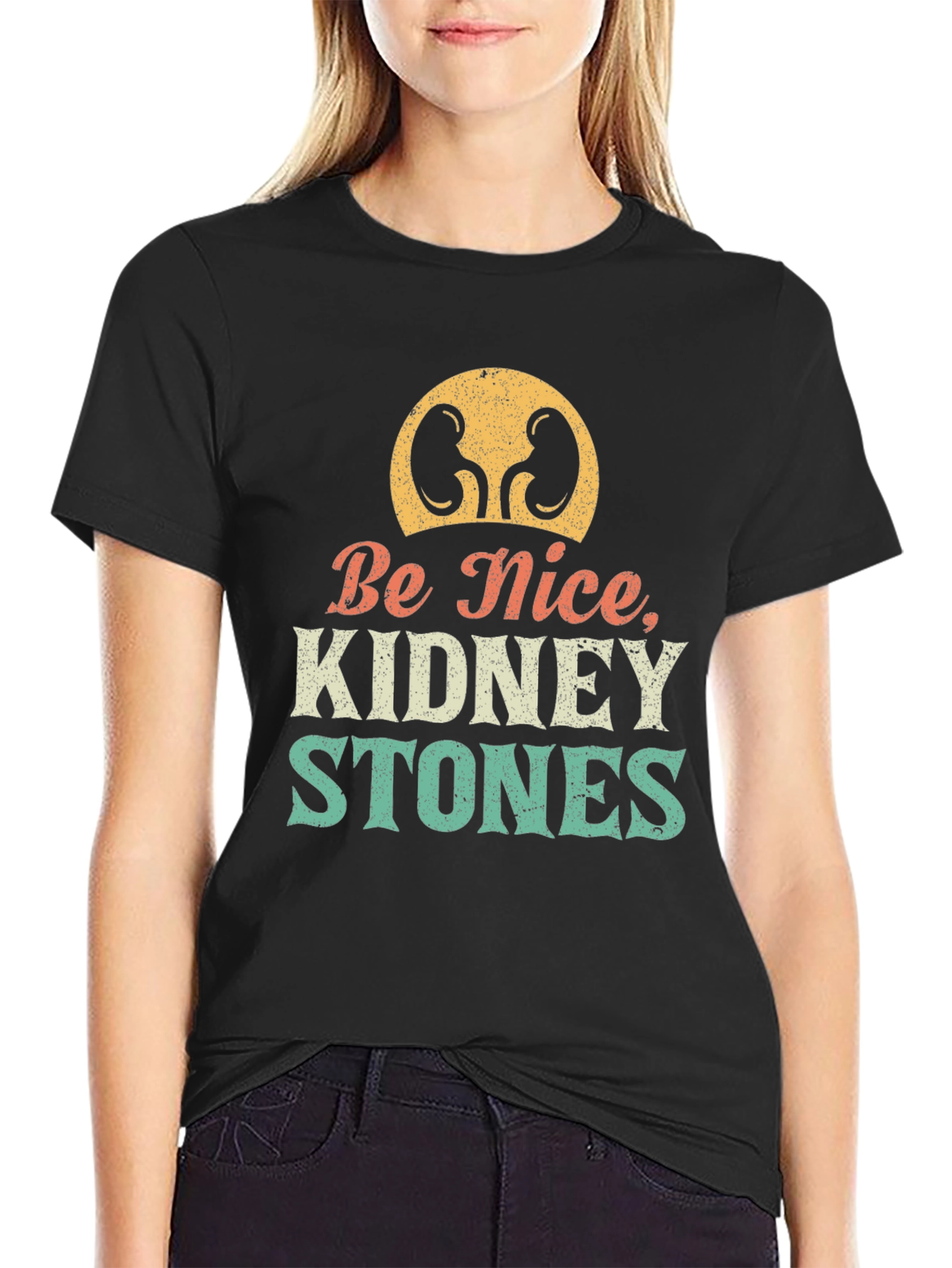 Be Nice Kidney Stones Graphic Tee - Unisex