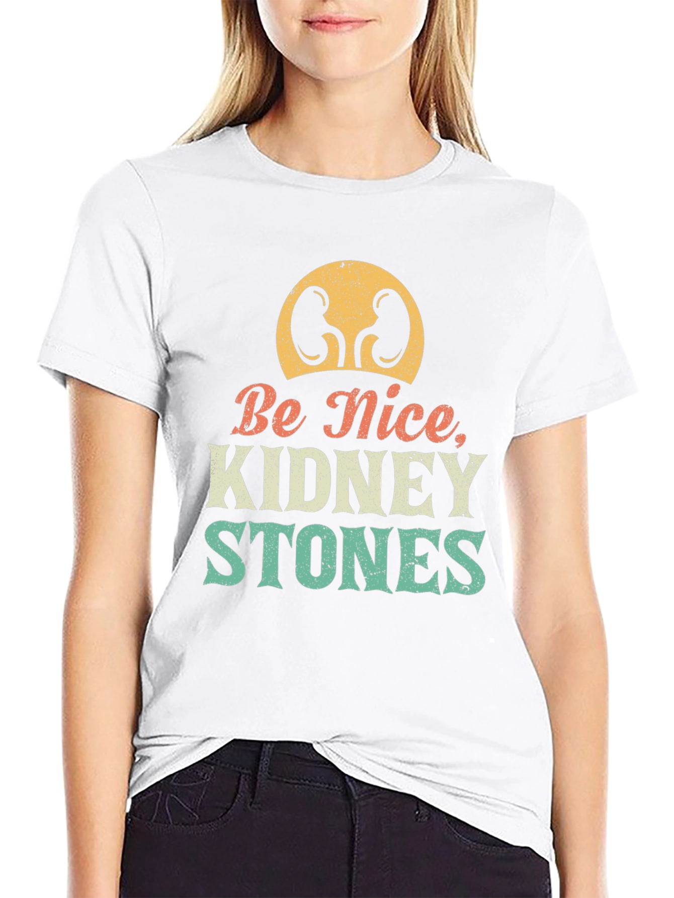 Be Nice Kidney Stones Graphic Tee - Unisex