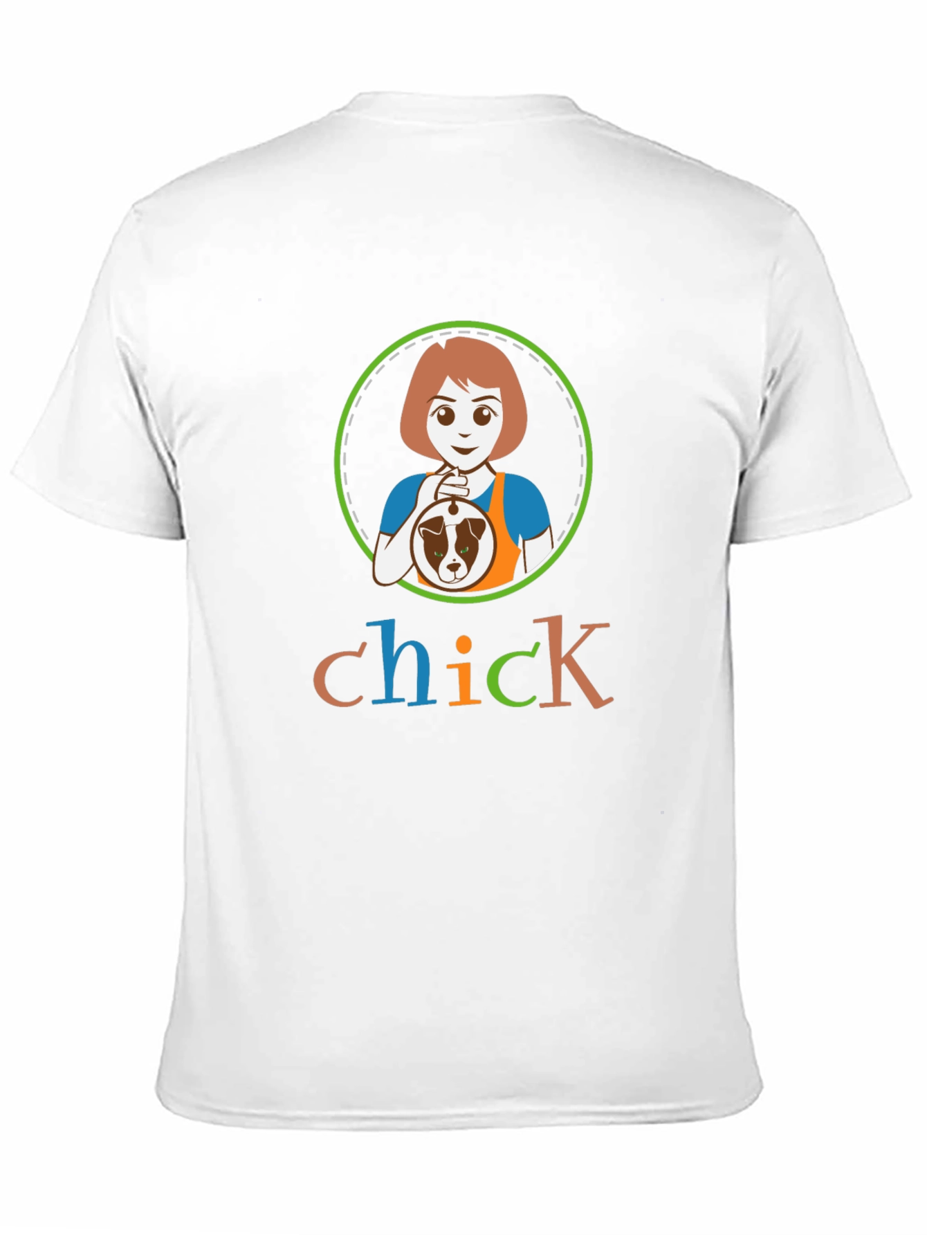 Stylish Black T-Shirt with Chick Graphic