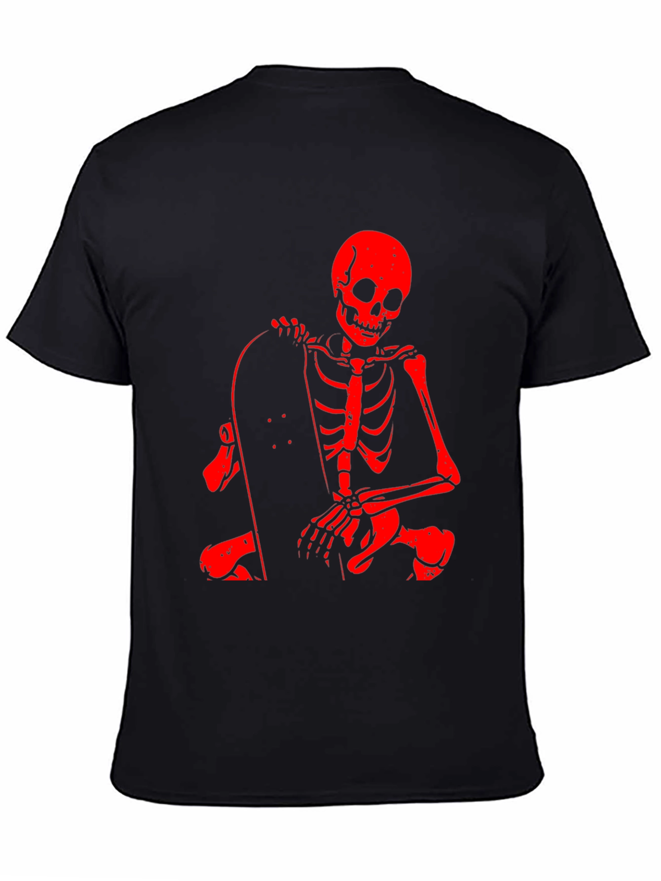 Skateboarding Skeleton Graphic Tee