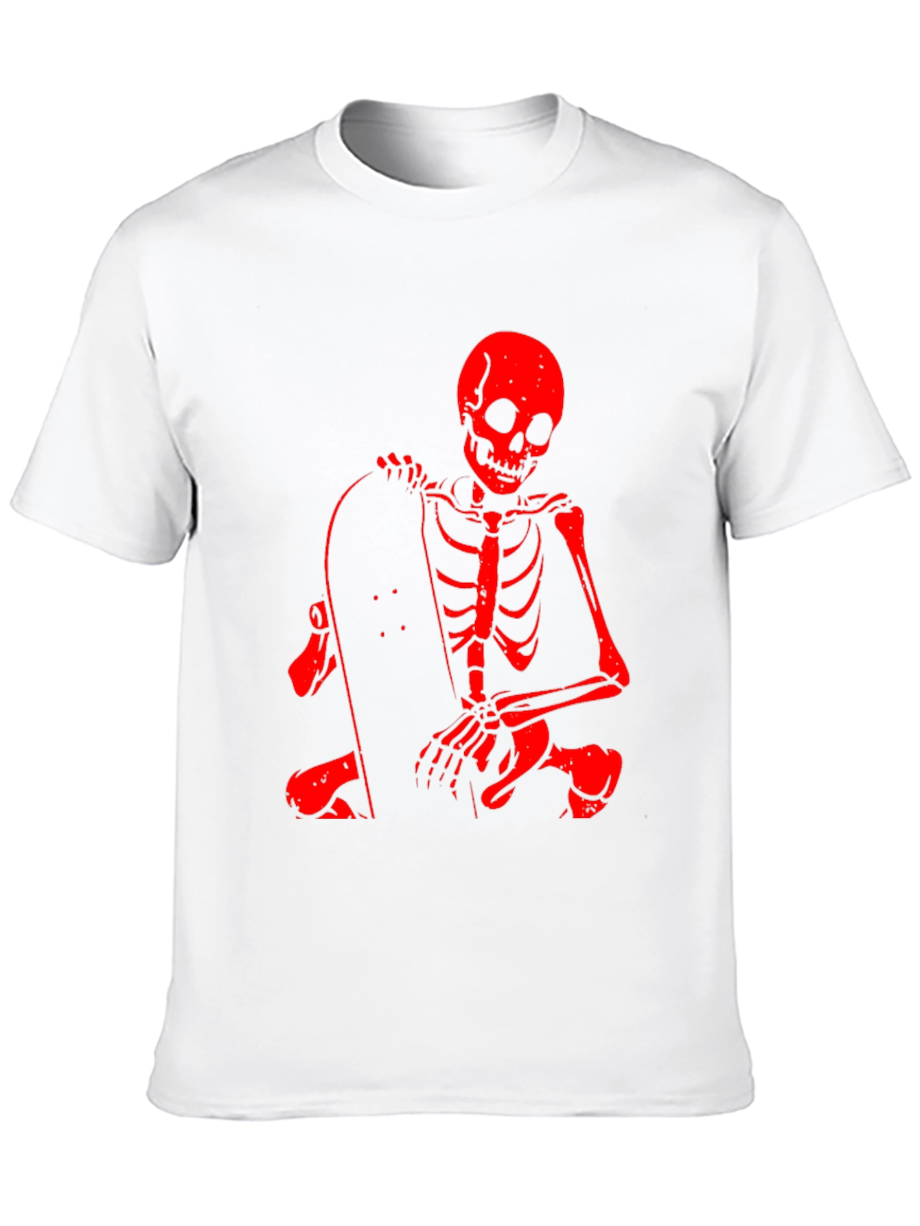 Skateboarding Skeleton Graphic Tee