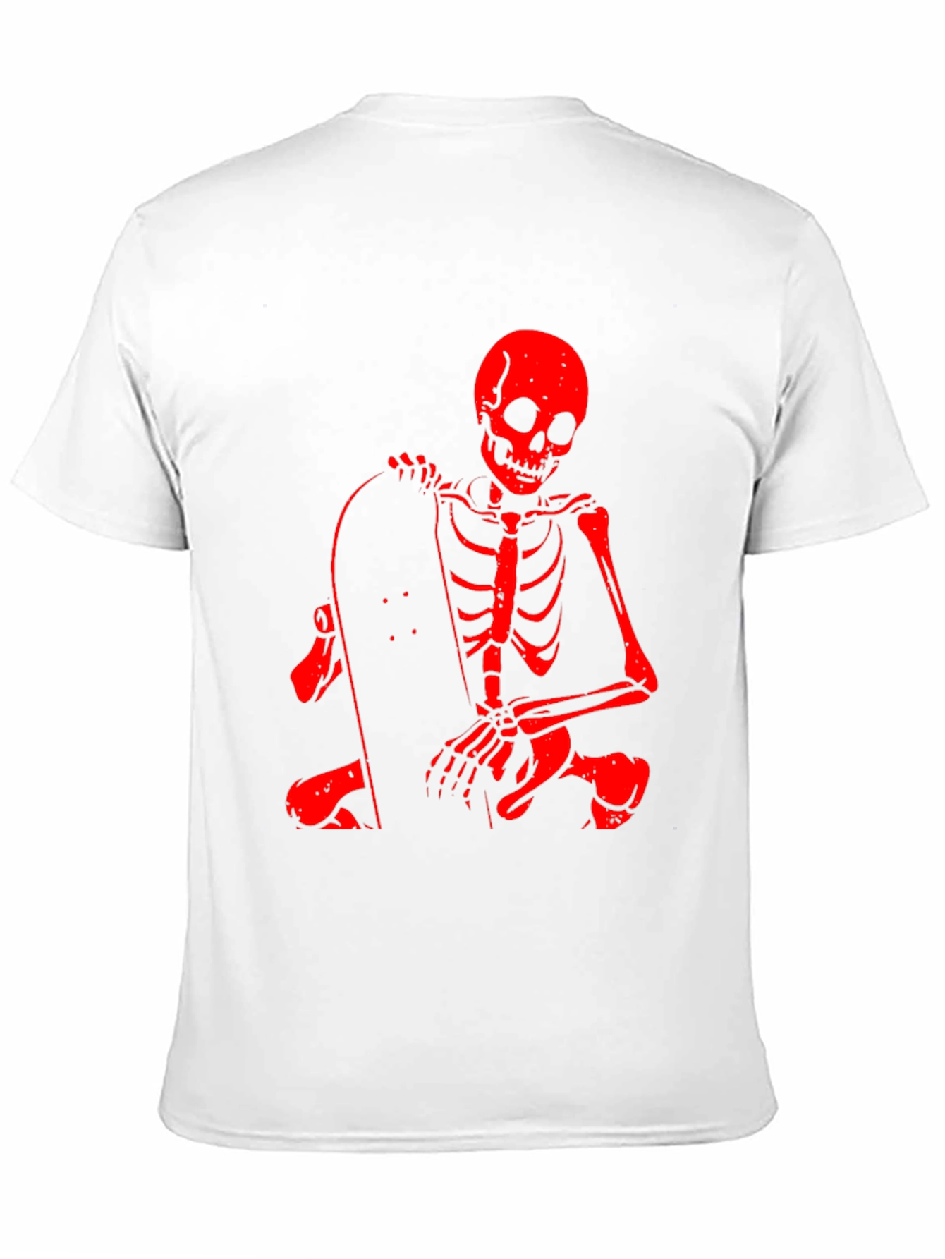 Skateboarding Skeleton Graphic Tee