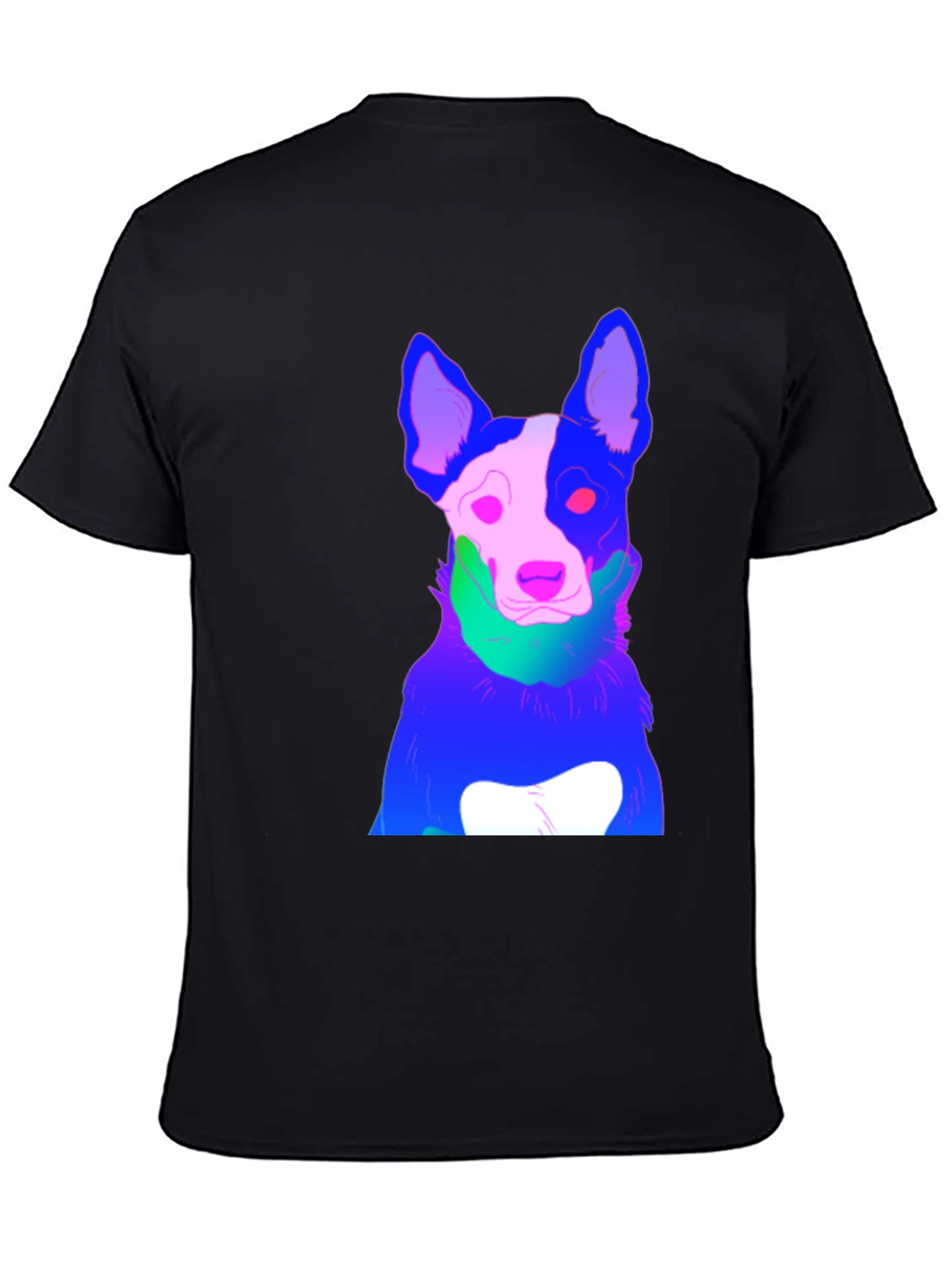 Cool Dog Graphic Tee - Stylish Animal Print T-Shirt
