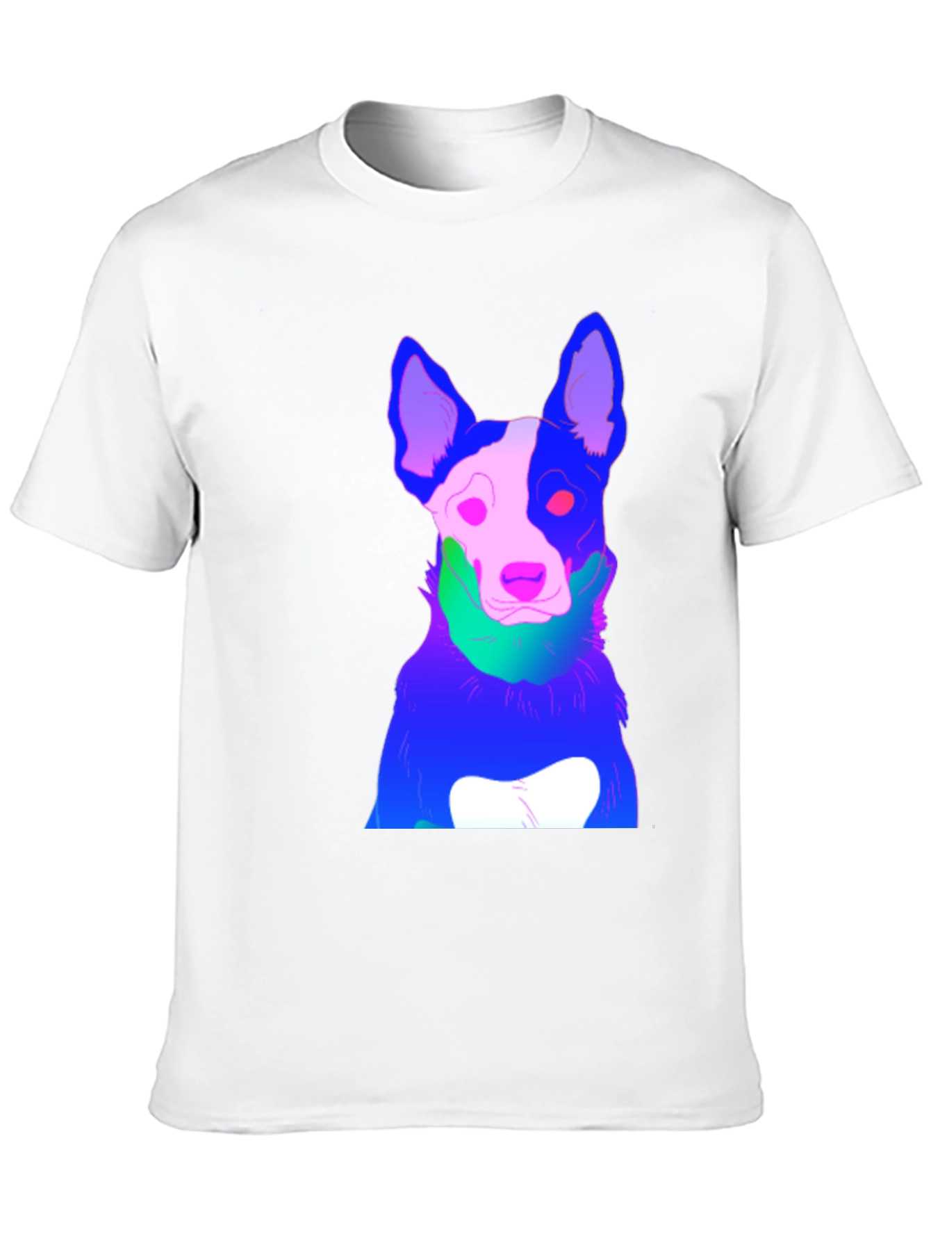 Cool Dog Graphic Tee - Stylish Animal Print T-Shirt