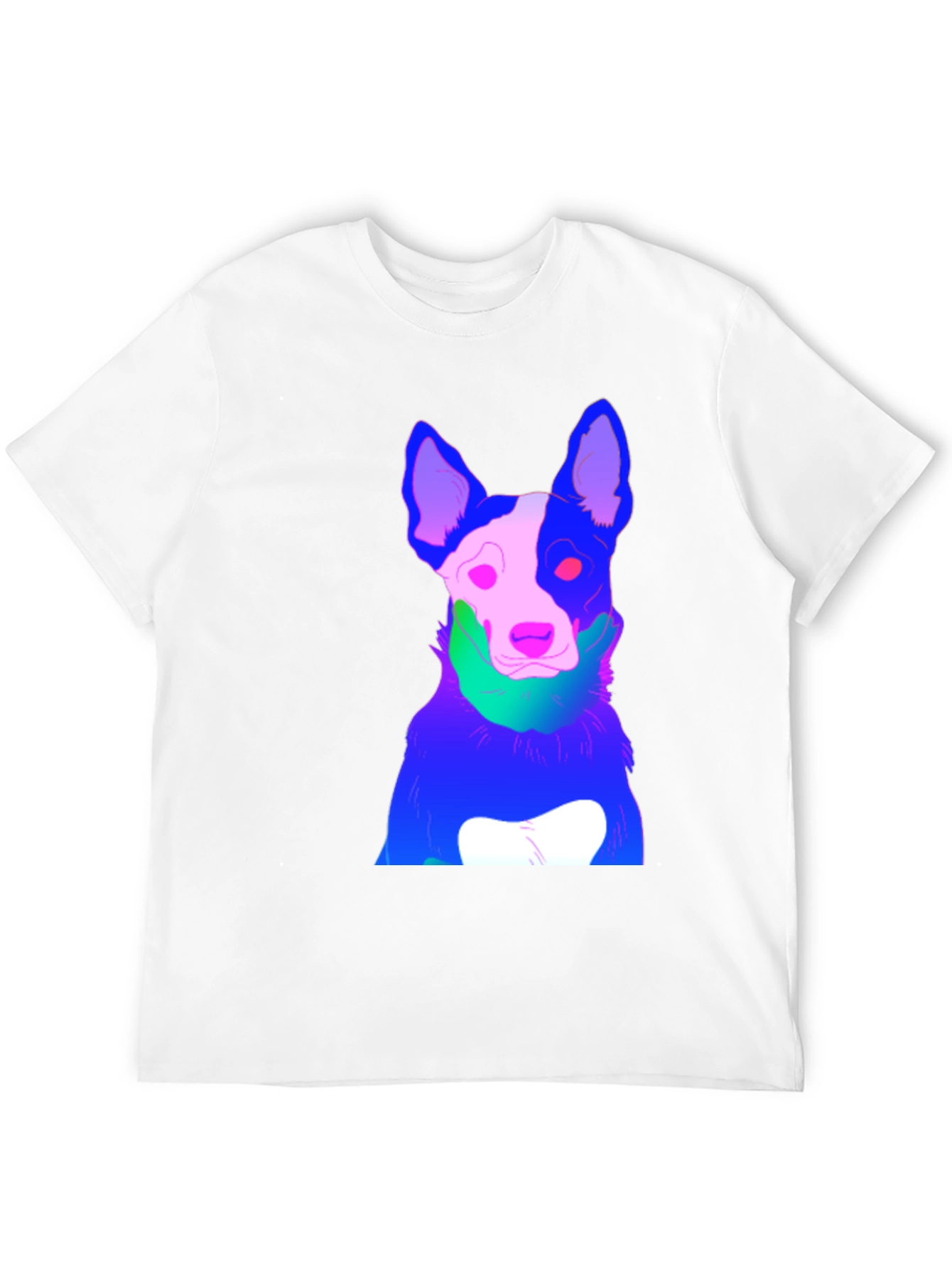 Cool Dog Graphic Tee - Stylish Animal Print T-Shirt