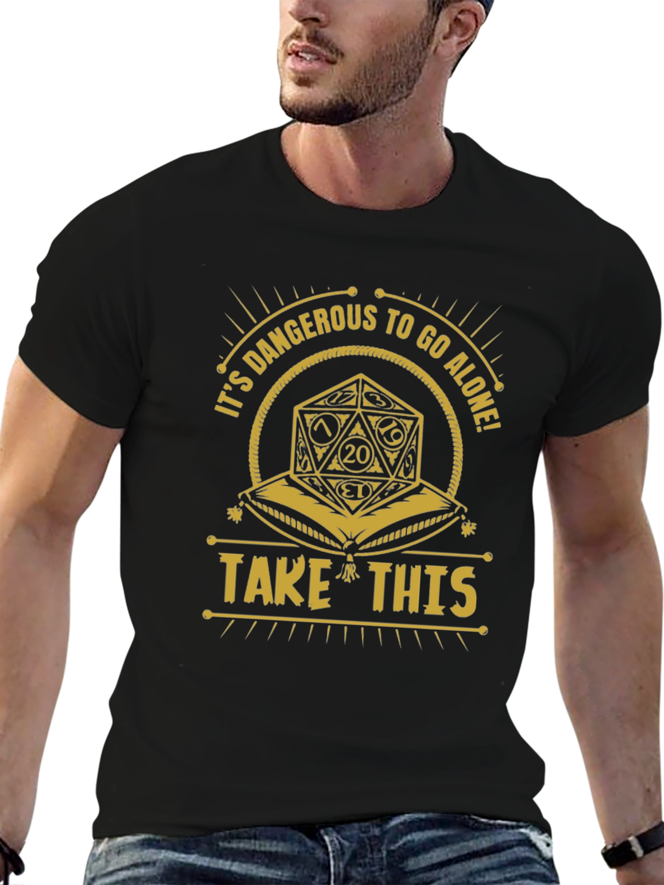 Its Dangerous To Go Alone Take This Graphic Tee