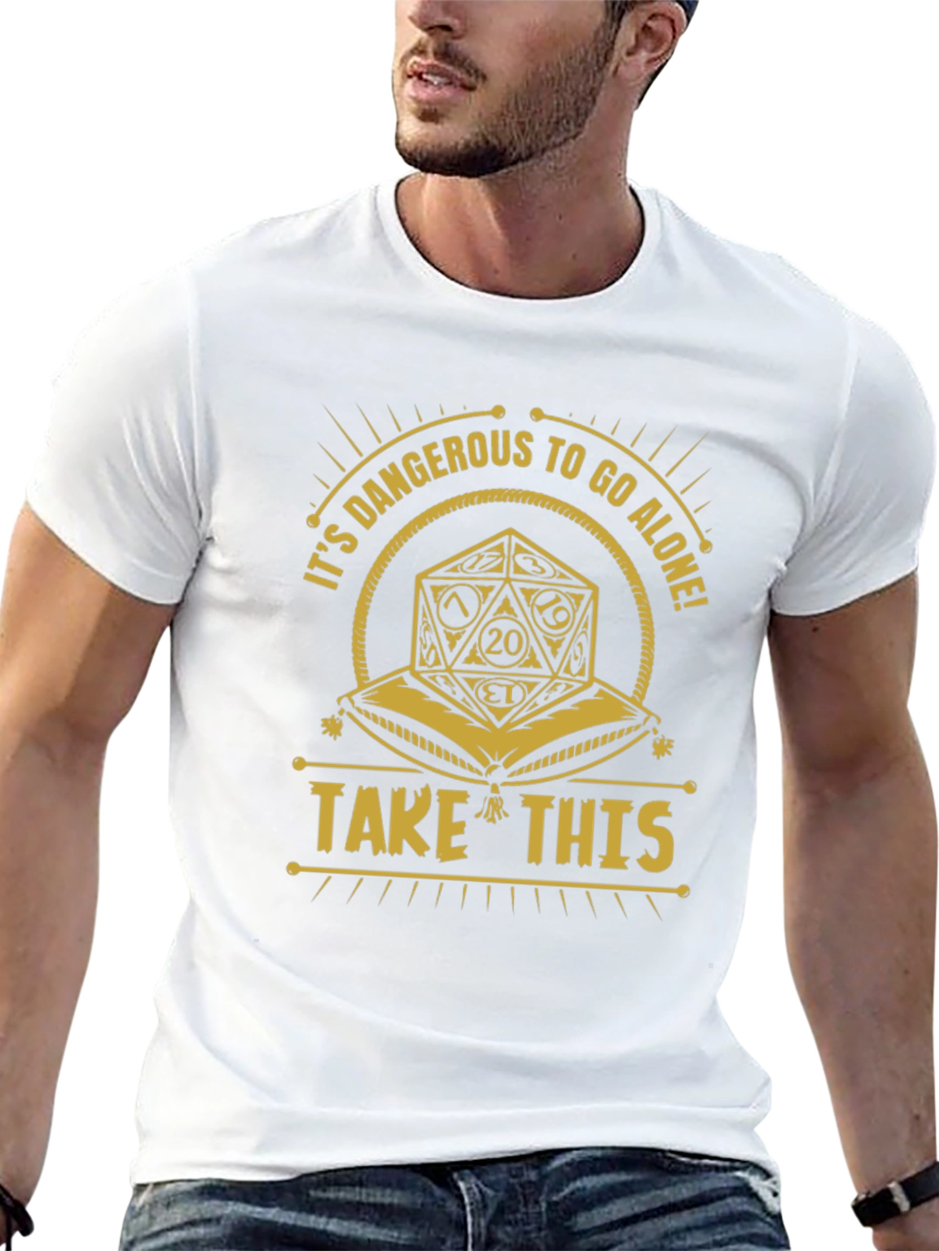 Its Dangerous To Go Alone Take This Graphic Tee