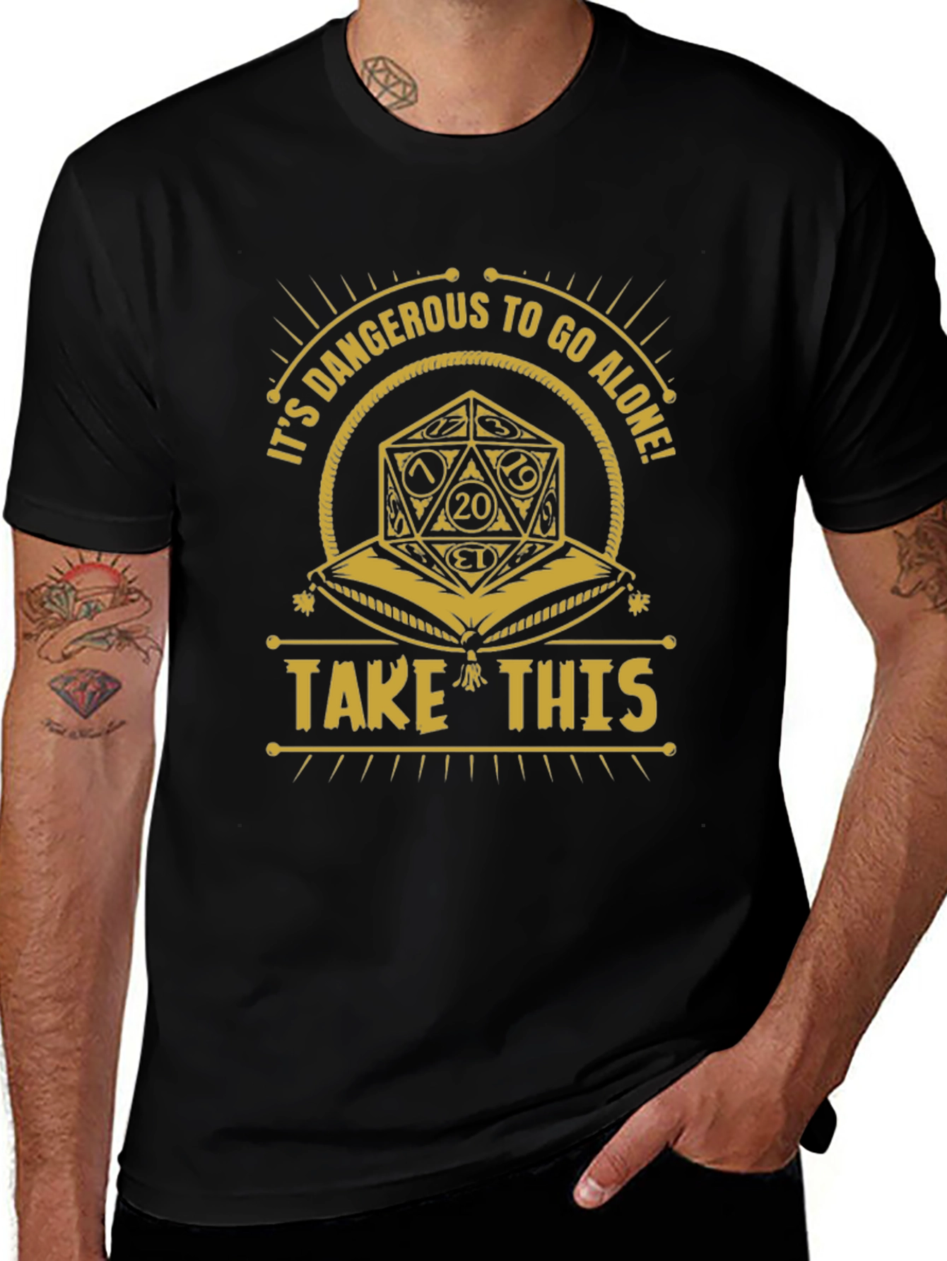 Its Dangerous To Go Alone Take This Graphic Tee