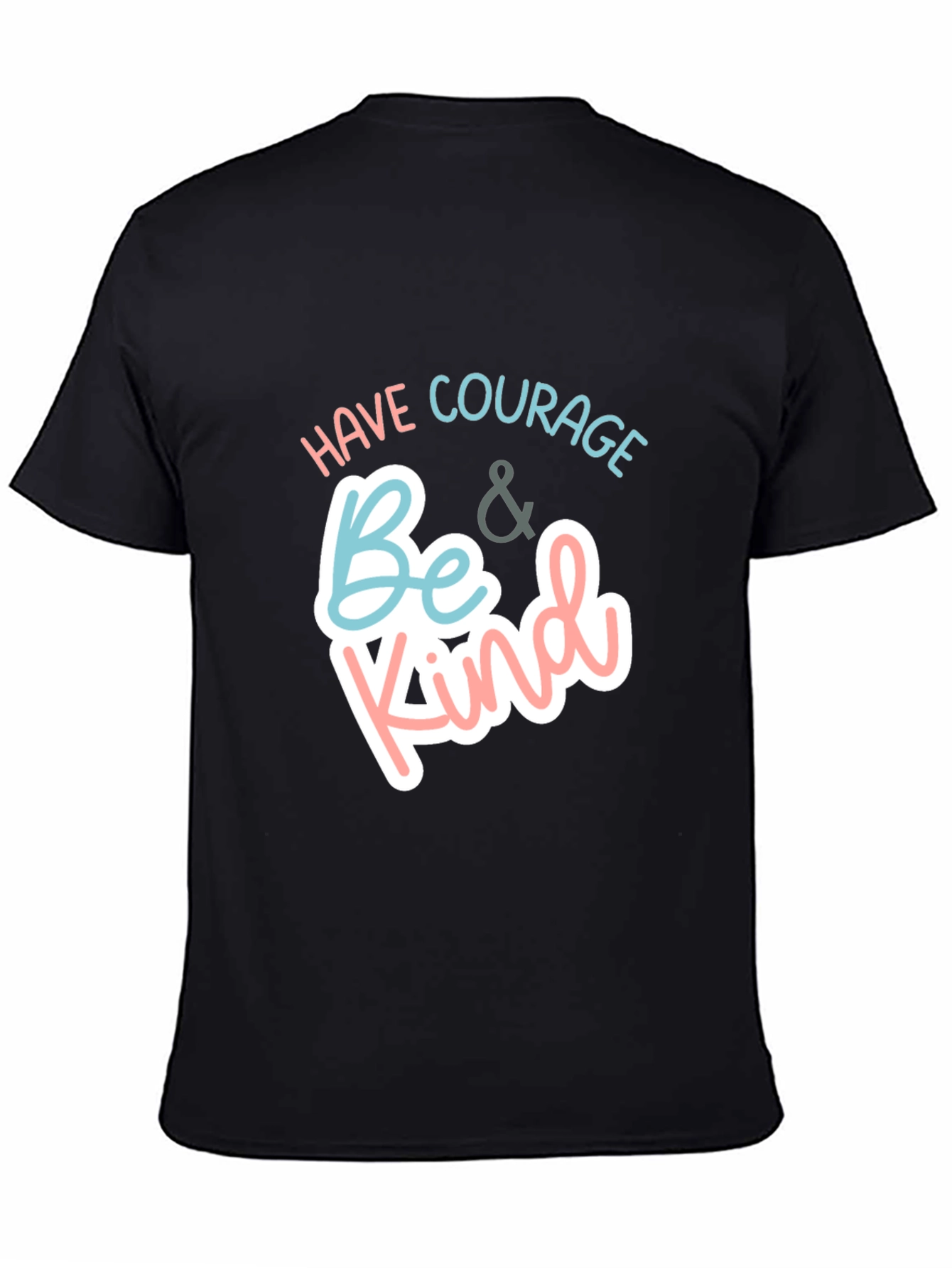 Courage & Kind Black Graphic Tee