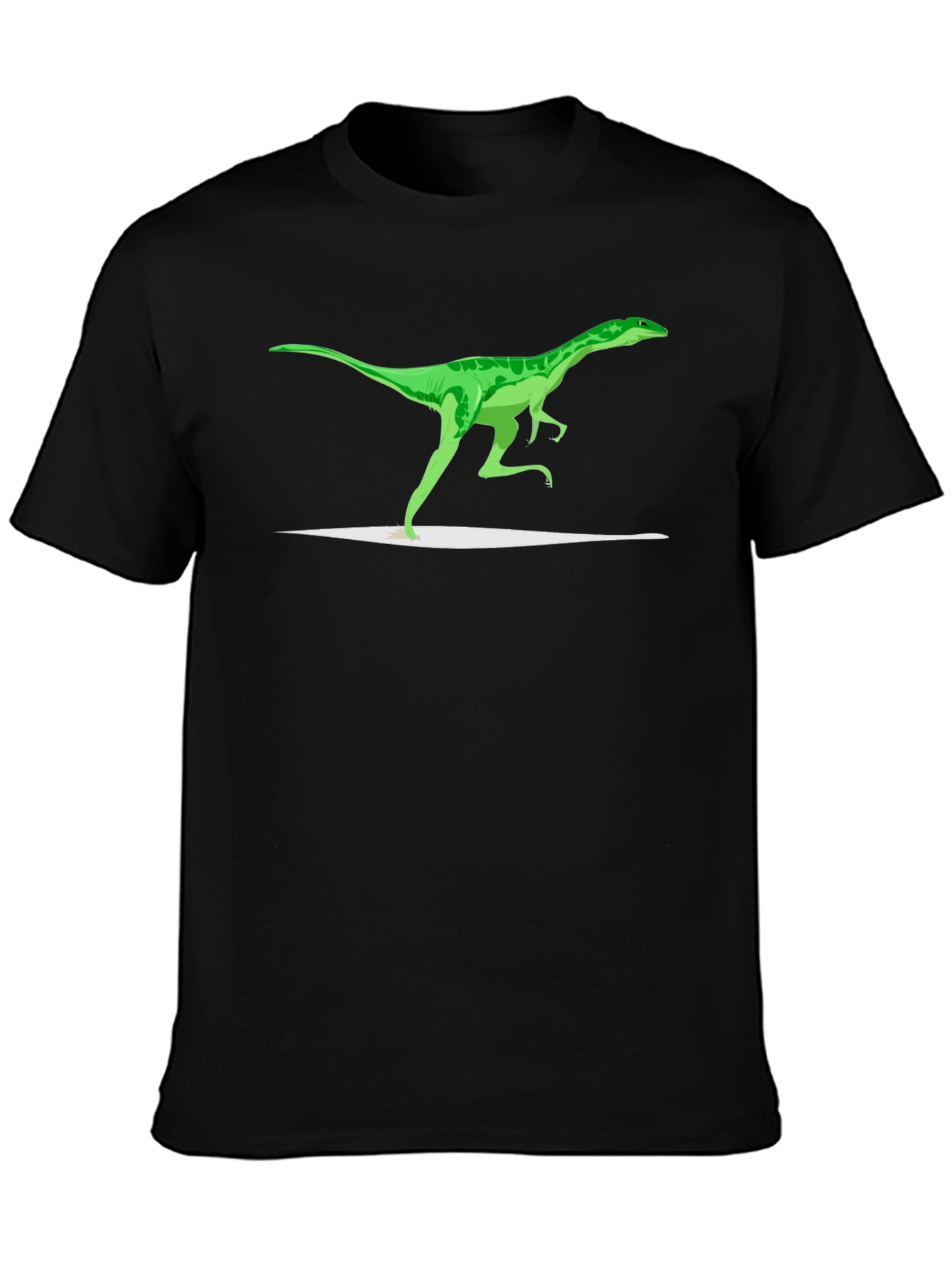 Dinosaur Graphic Tee - Stylish Black T-Shirt