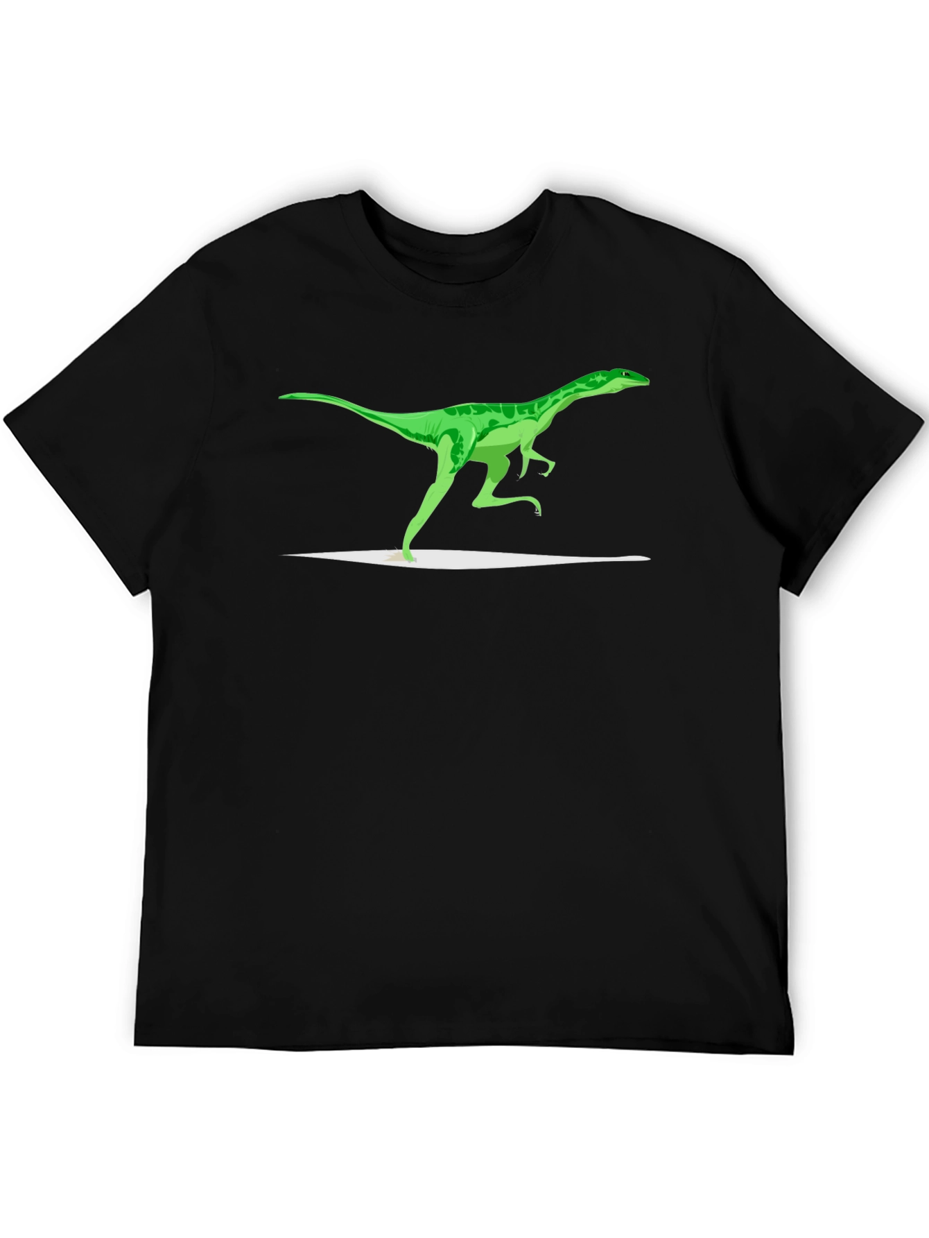 Dinosaur Graphic Tee - Stylish Black T-Shirt