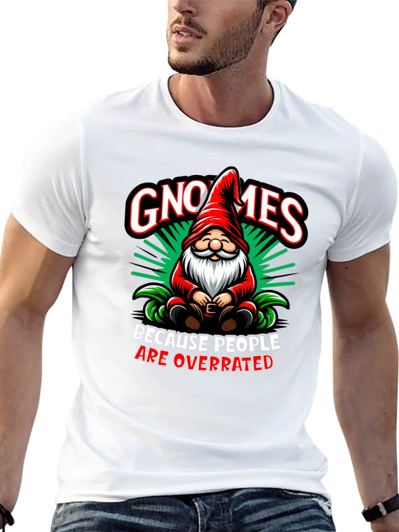 Gnomes Because People Are Overrated T-Shirt