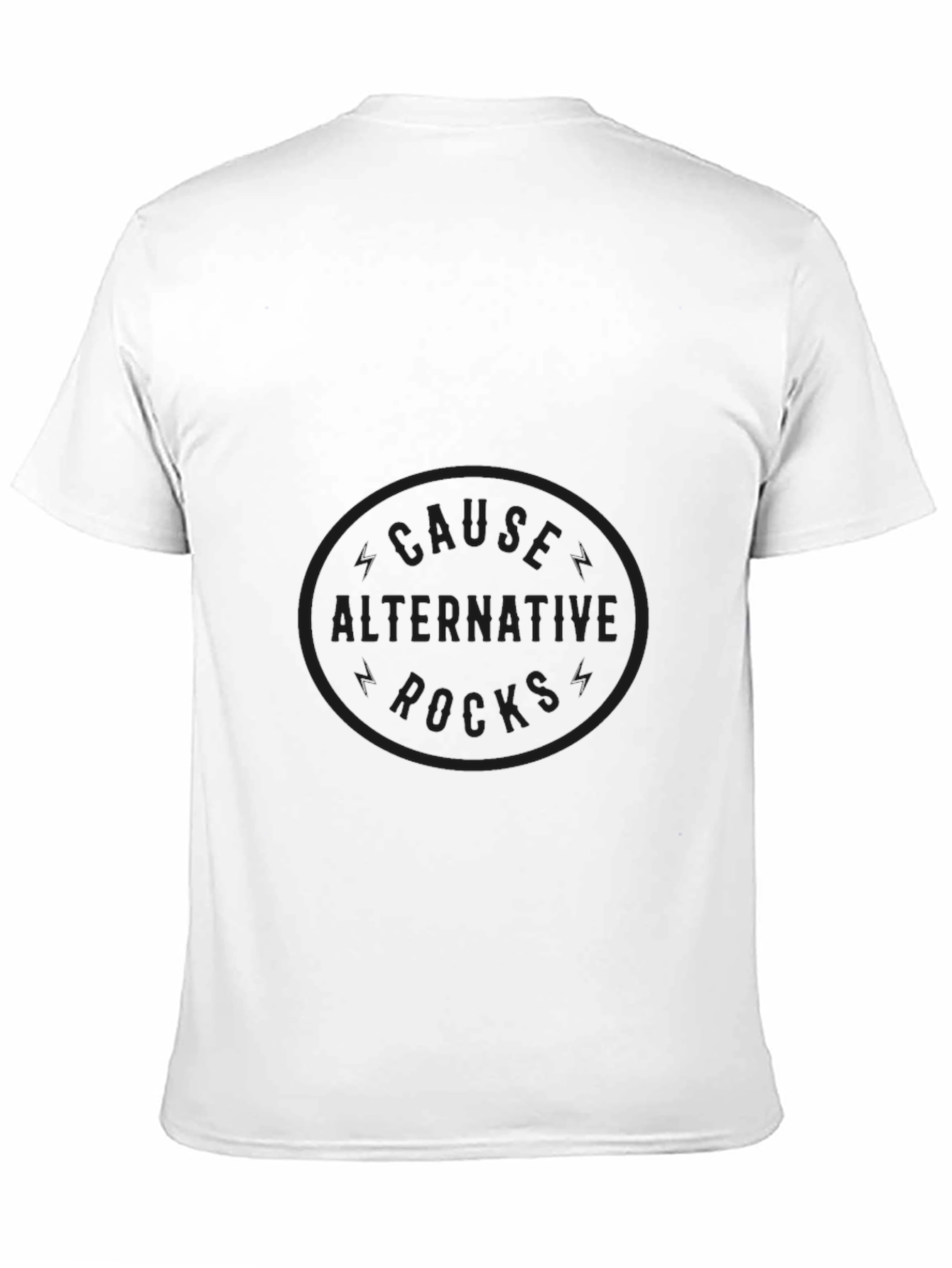 Black Graphic Tee - Alternative Rocks